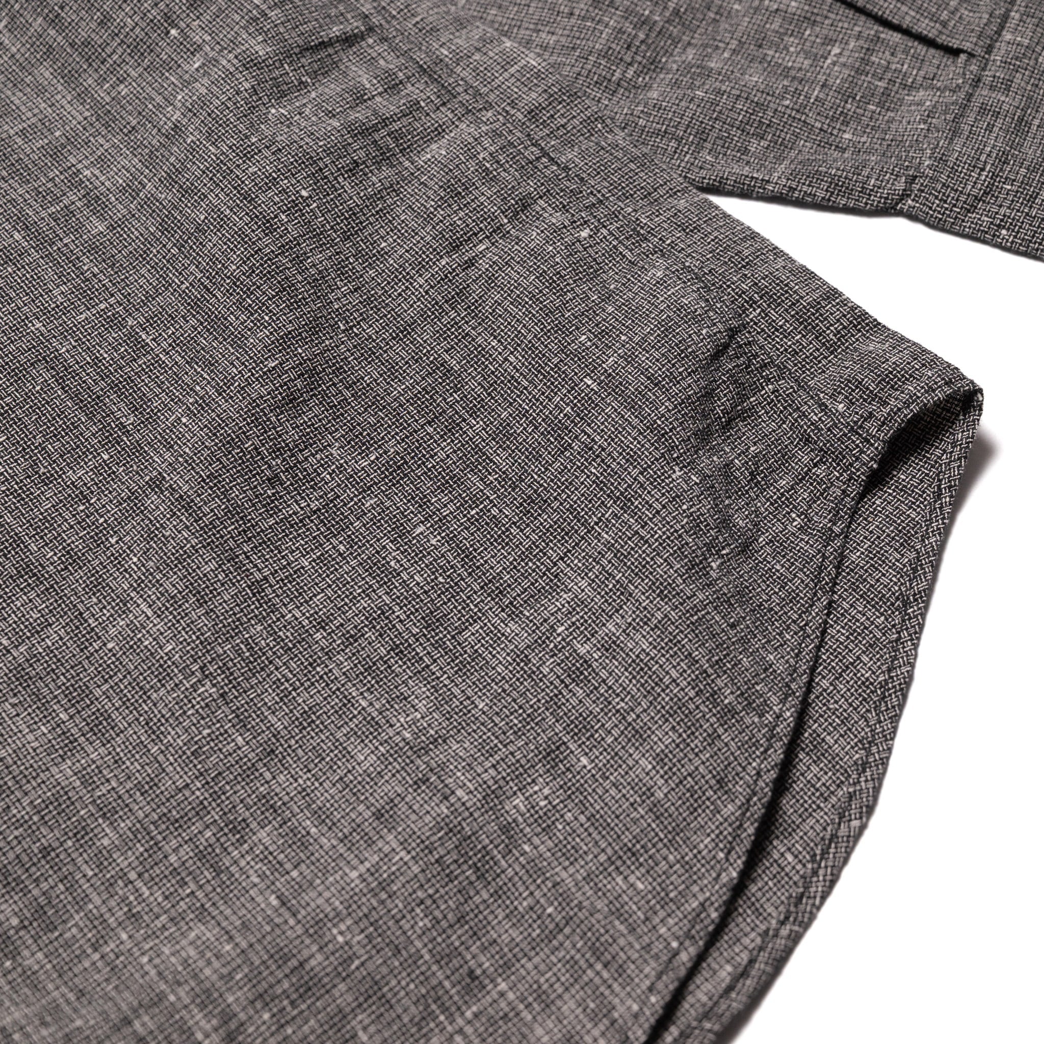 Relax Fit Work Shirt - Black Check