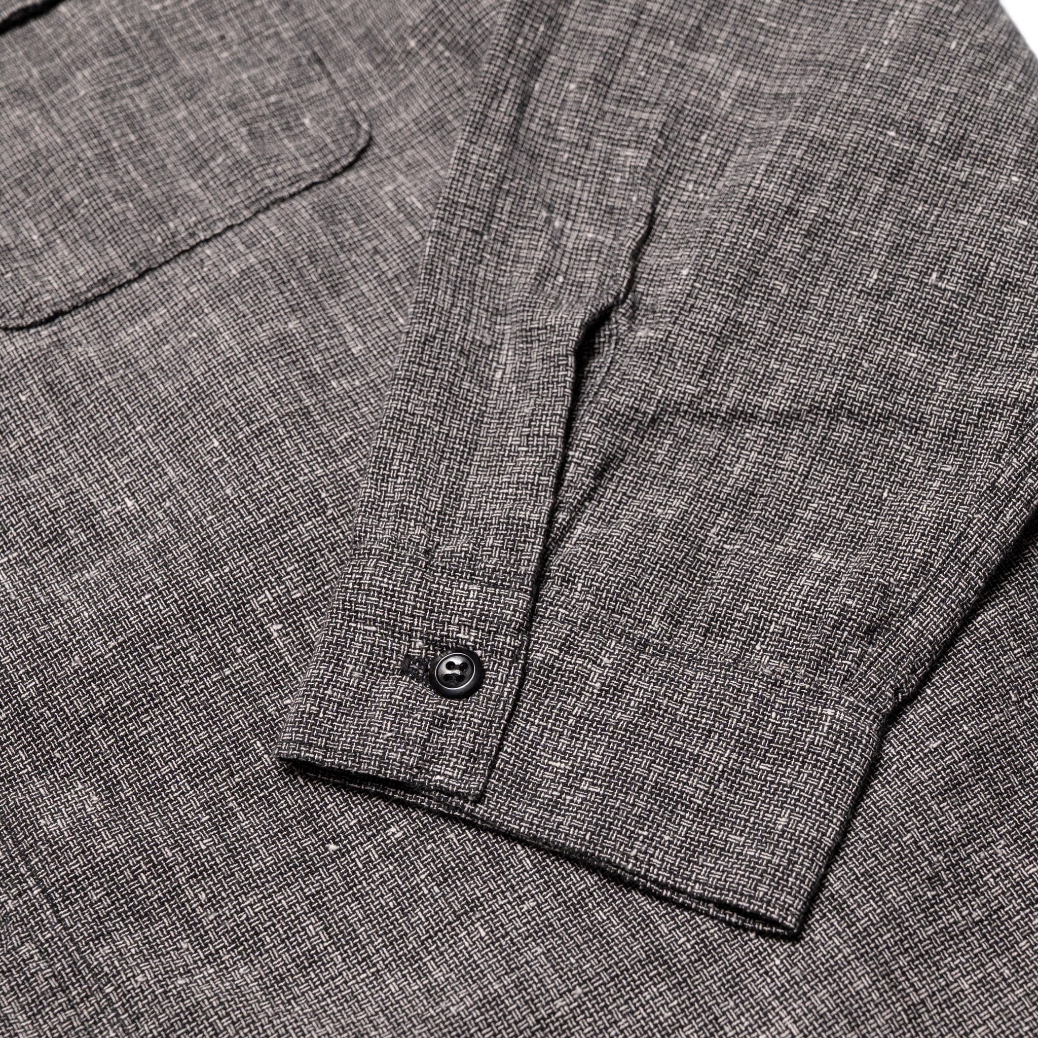 Relax Fit Work Shirt - Black Check