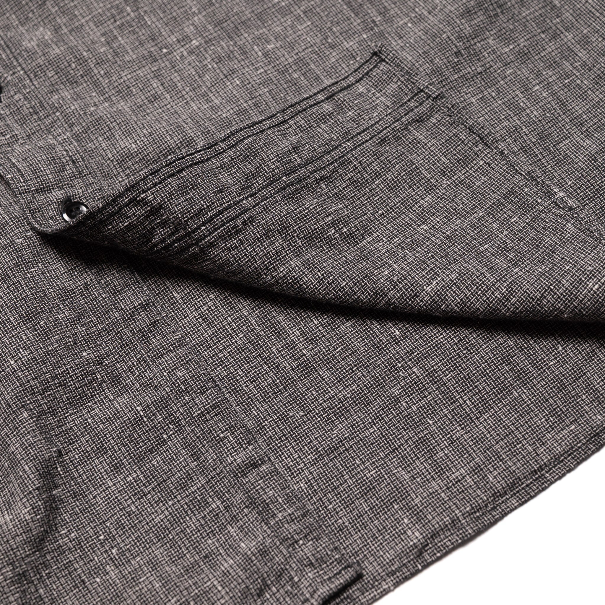 Relax Fit Work Shirt - Black Check