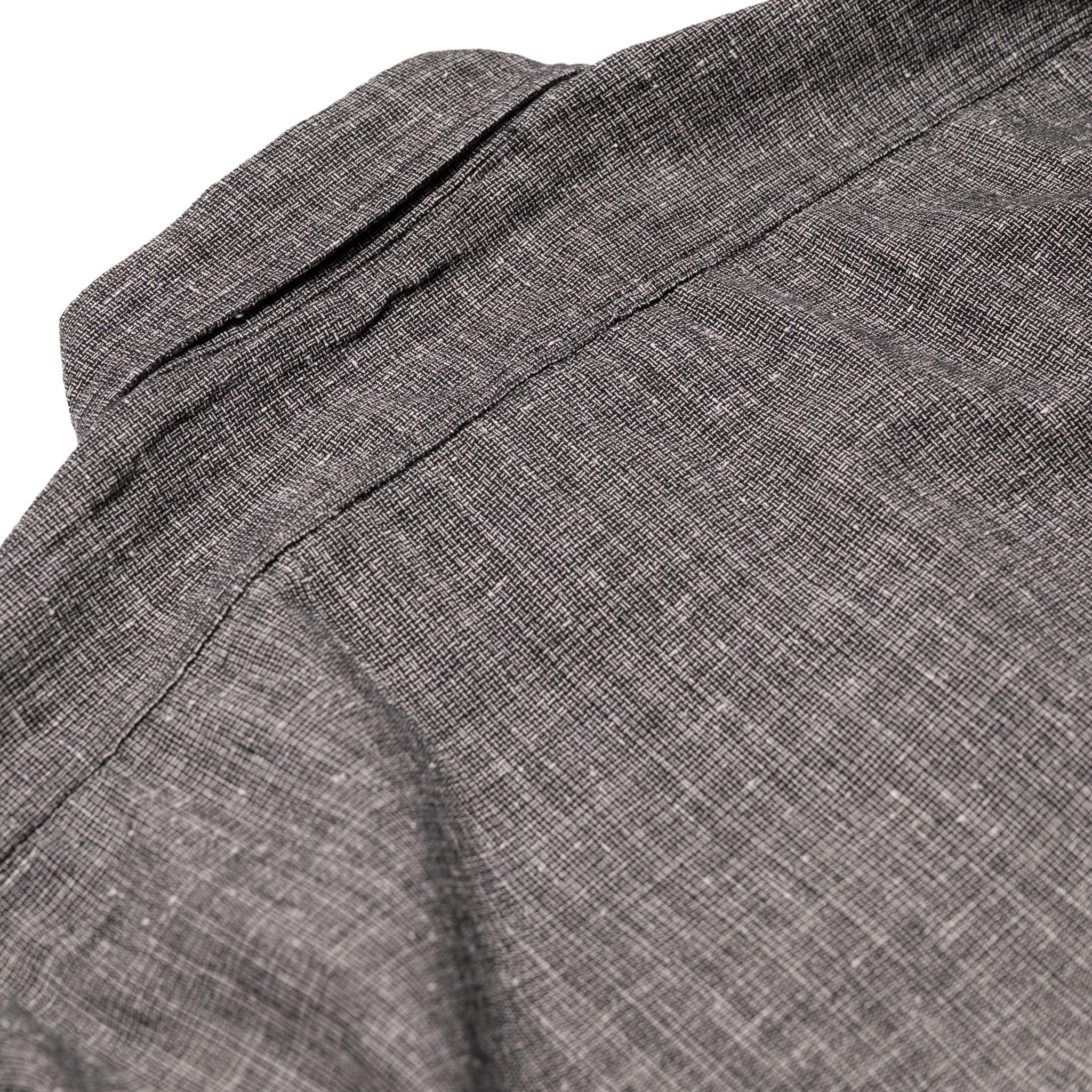 Relax Fit Work Shirt - Black Check