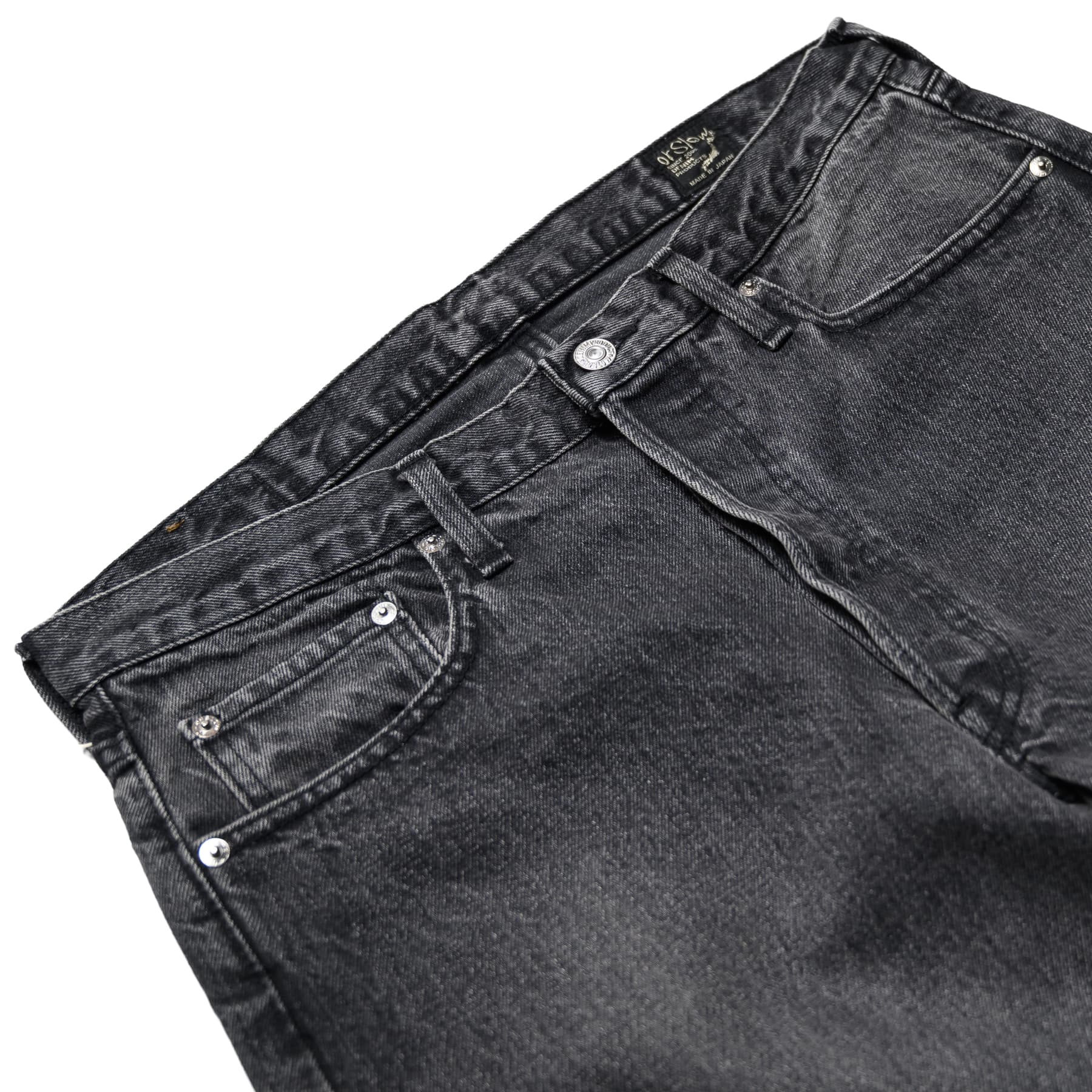 105 90's Denim - Black Denim Stonewash