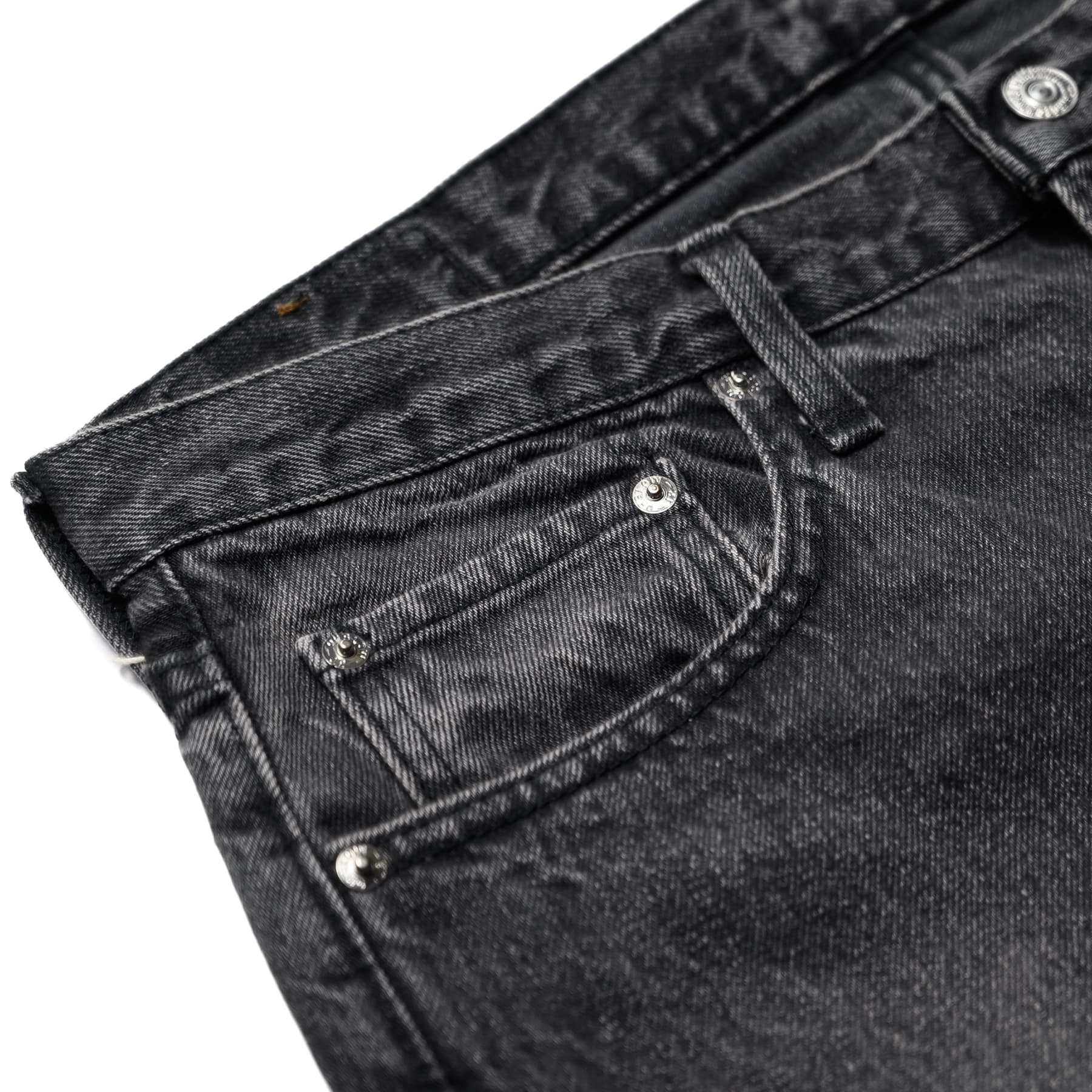 105 90's Denim - Black Denim Stonewash
