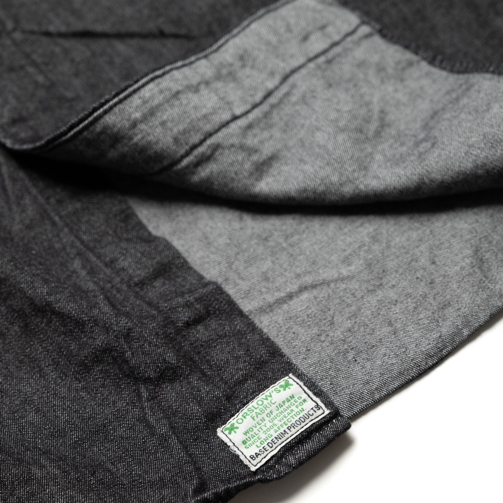 Black Denim Western Shirt