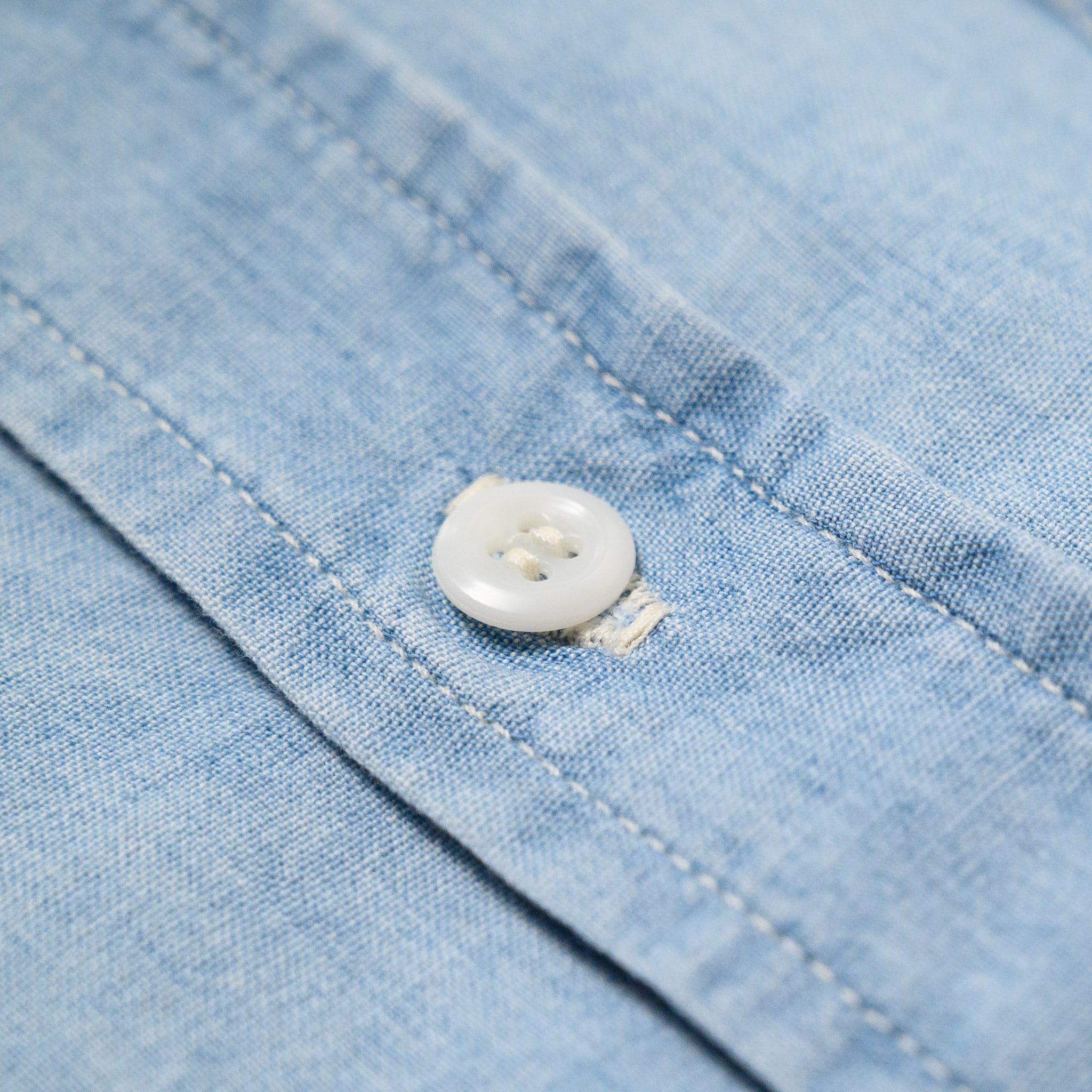 Chambray Work Shirt - Bleached
