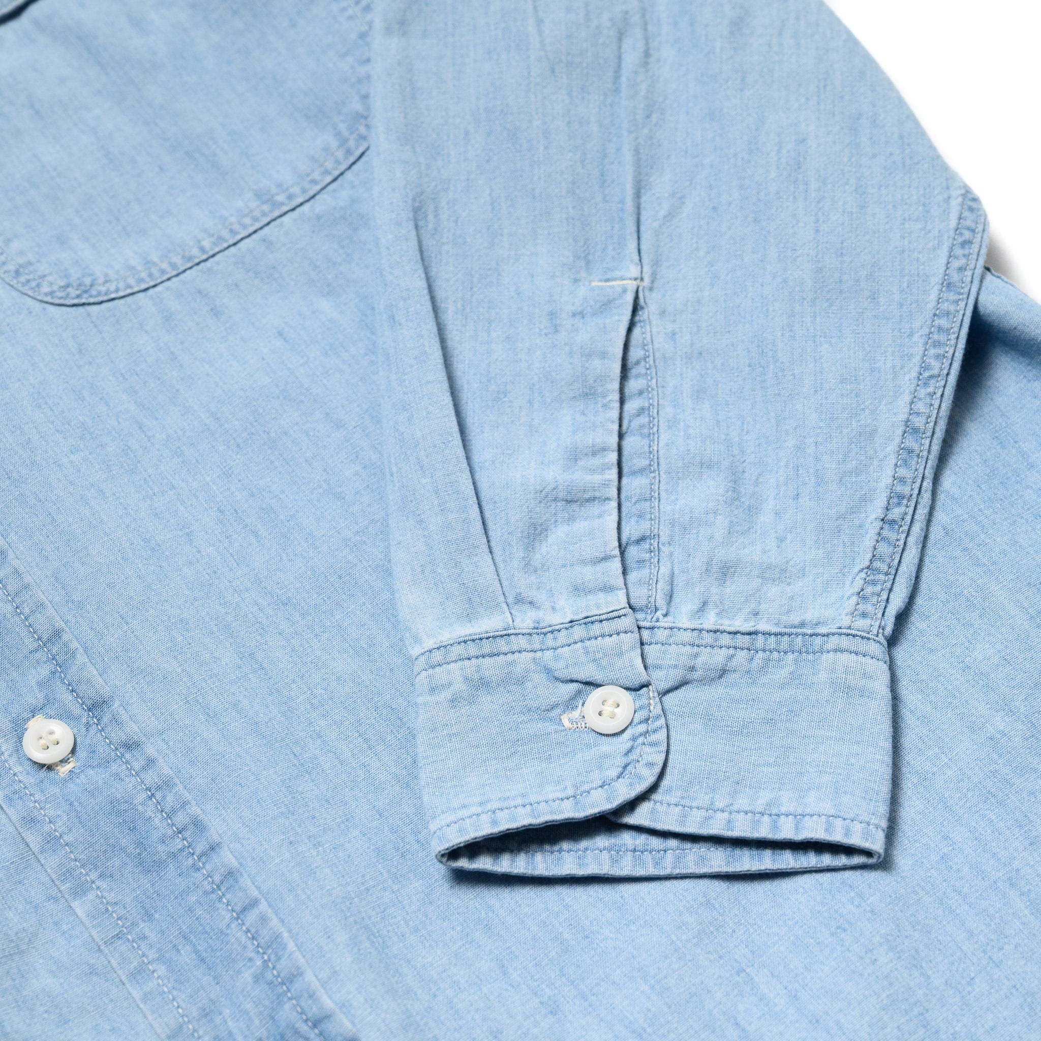 Chambray Work Shirt - Bleached