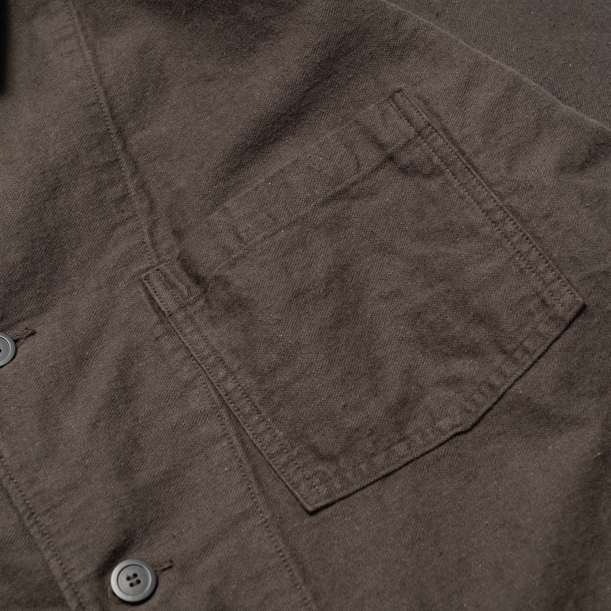 CL Moleskin Relax Fit Simple Work Jacket - Charcoal Grey