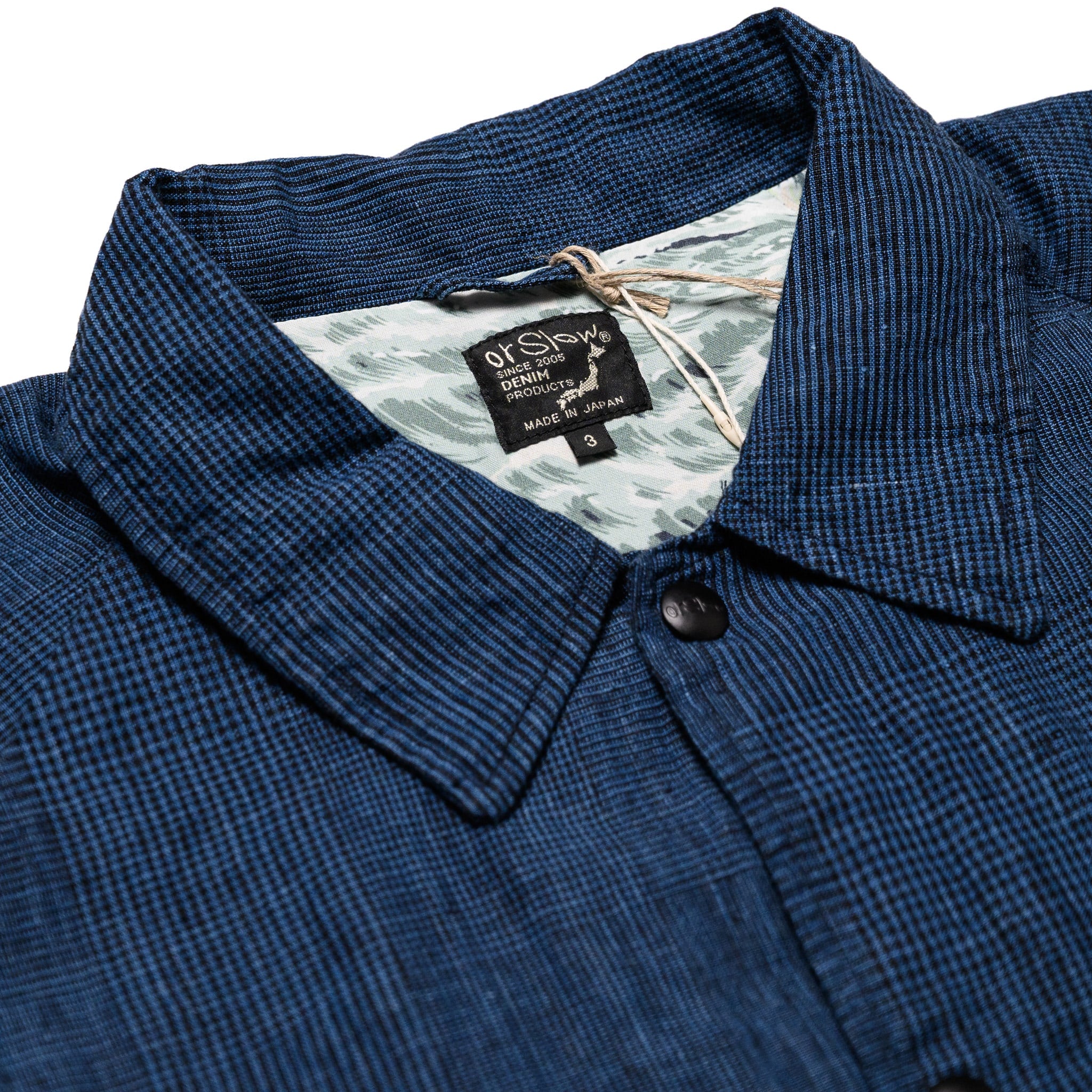 Coach Jacket - Indigo Check