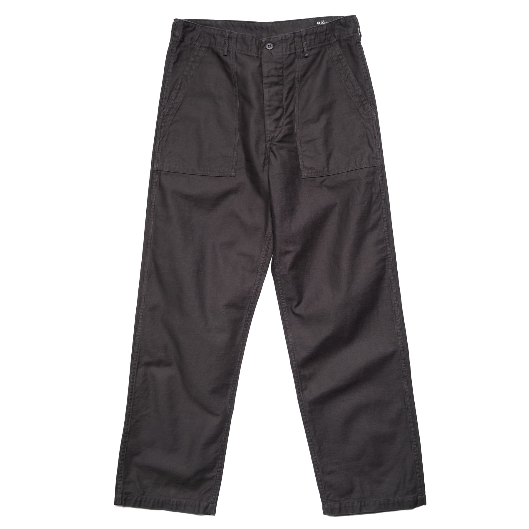 Regular Fit US Army Fatigue Pants - Black