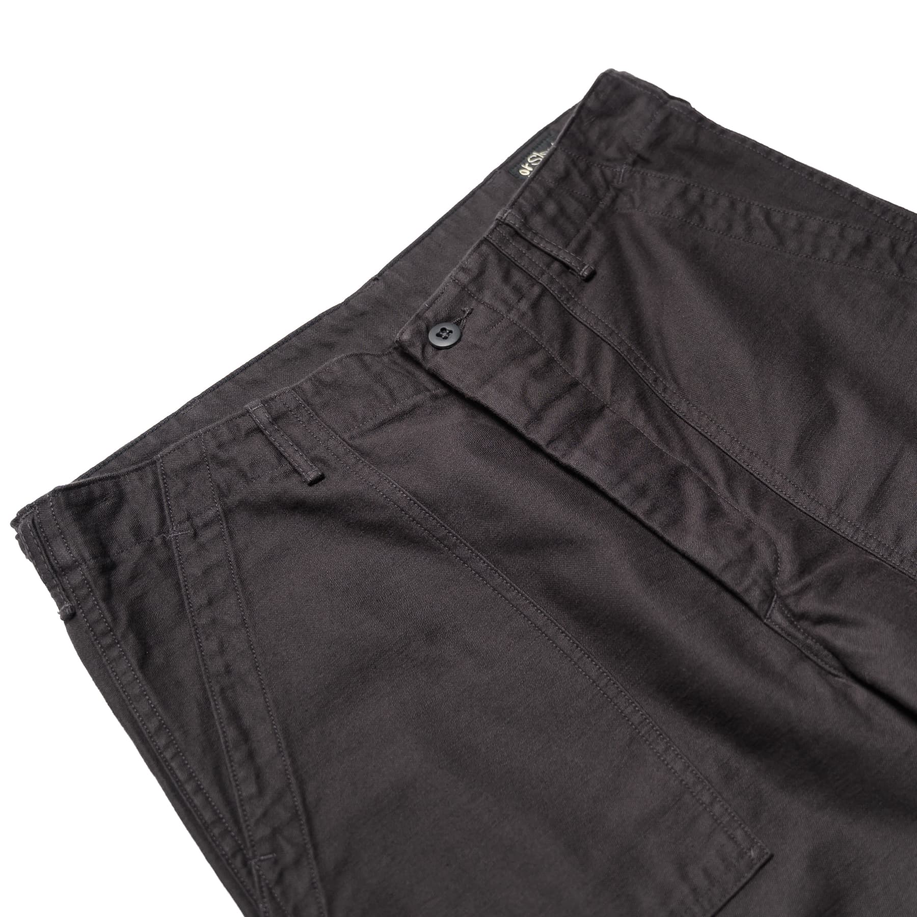 Regular Fit US Army Fatigue Pants - Black