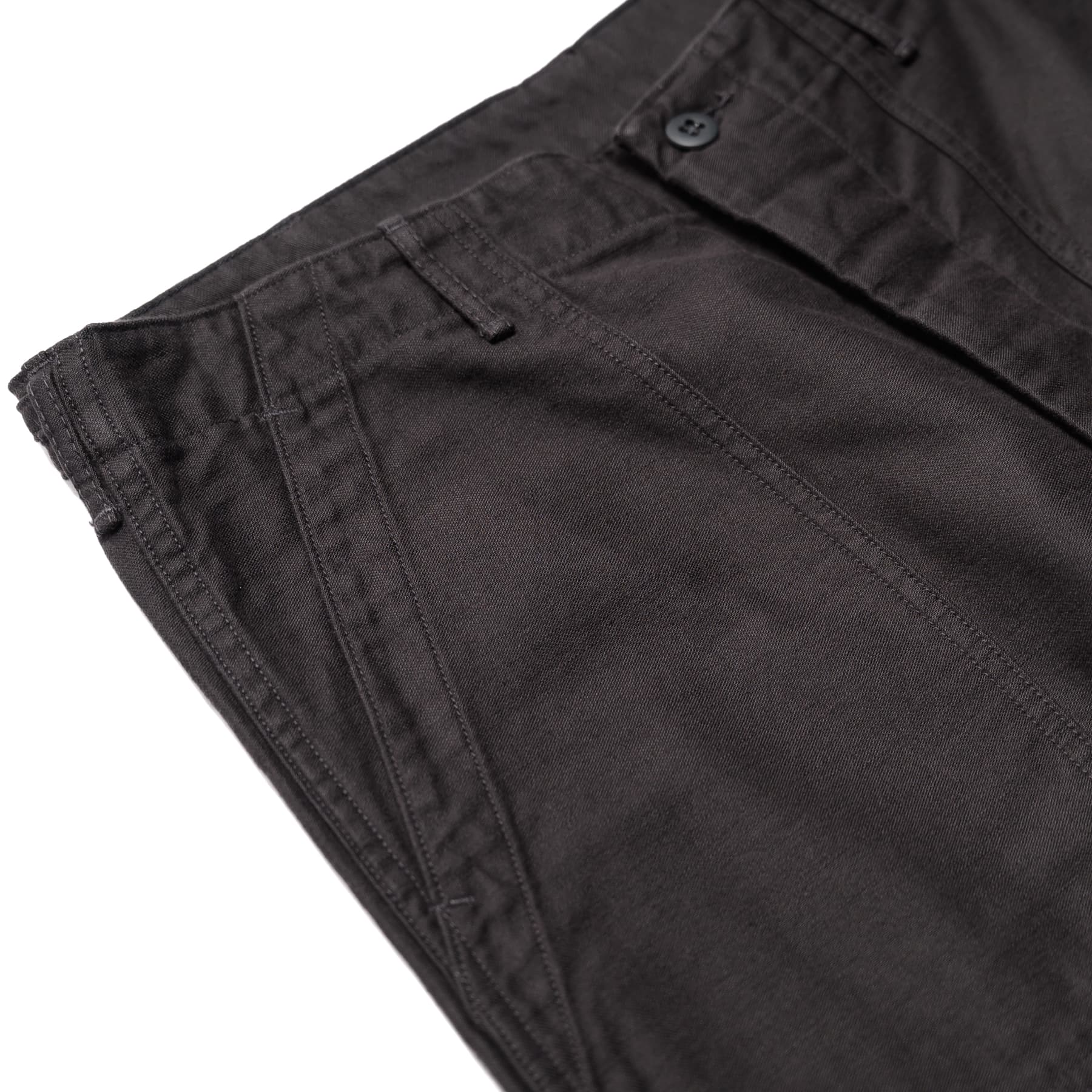 Regular Fit US Army Fatigue Pants - Black