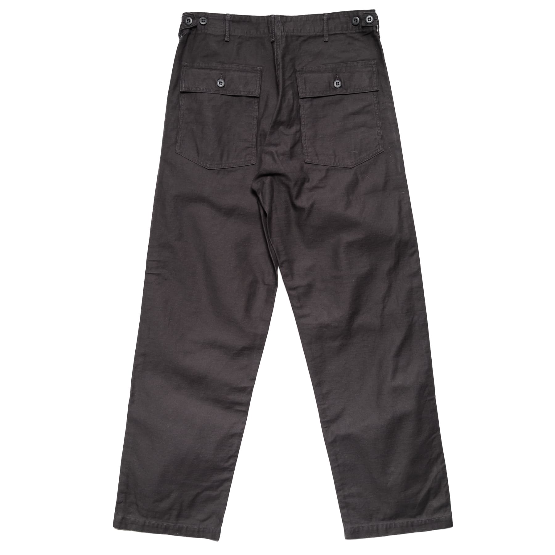 Regular Fit US Army Fatigue Pants - Black