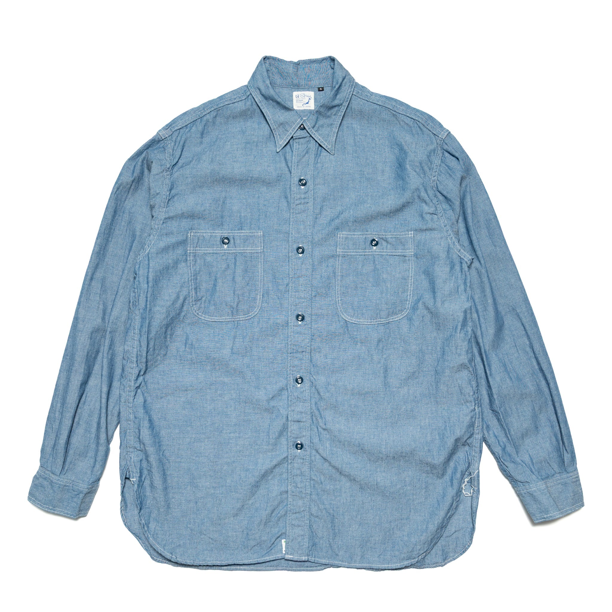 Relax Fit Chambray Work Shirt