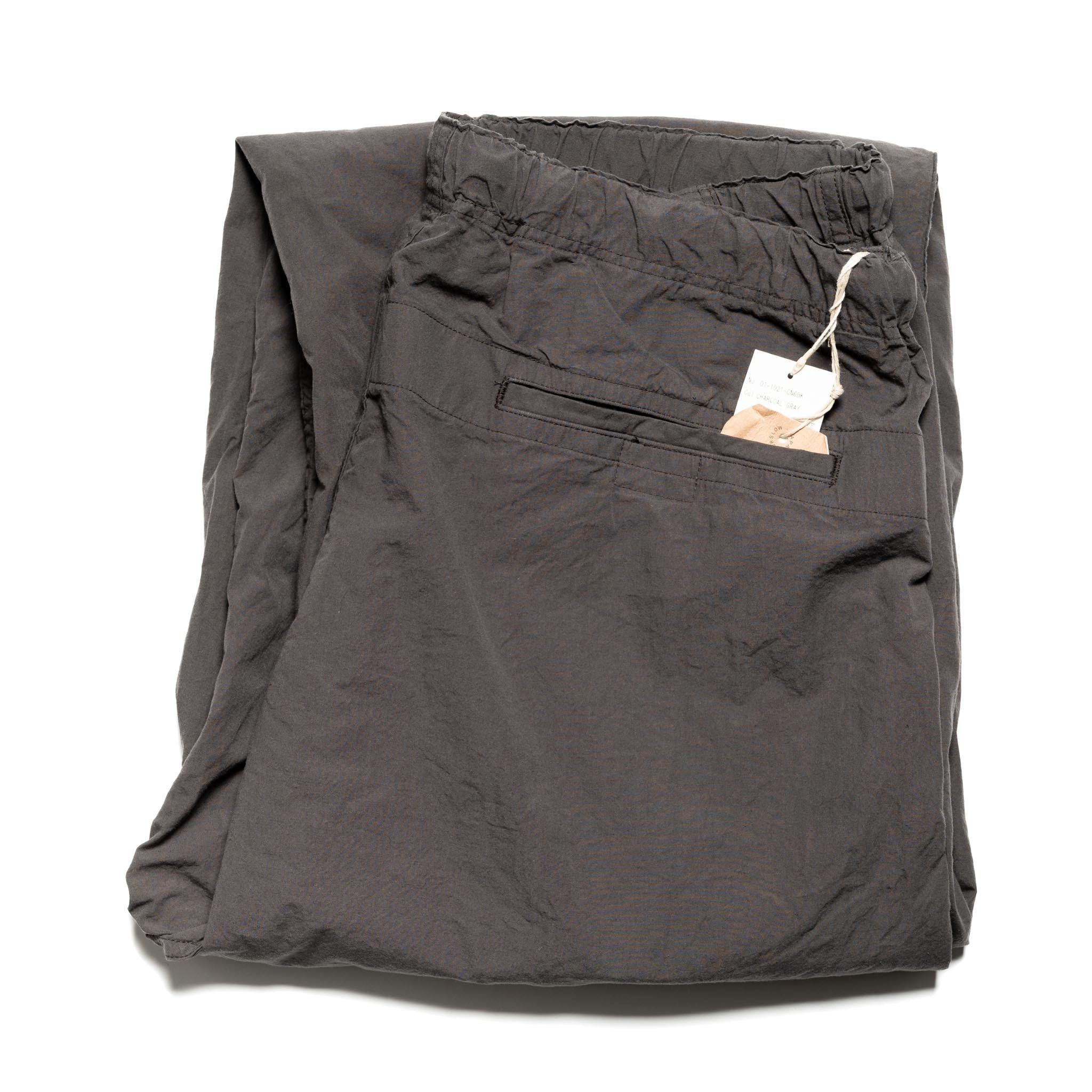 orSlow 01-1021-CN60 Wide Fit New Yorker Pants Charcoal Gray