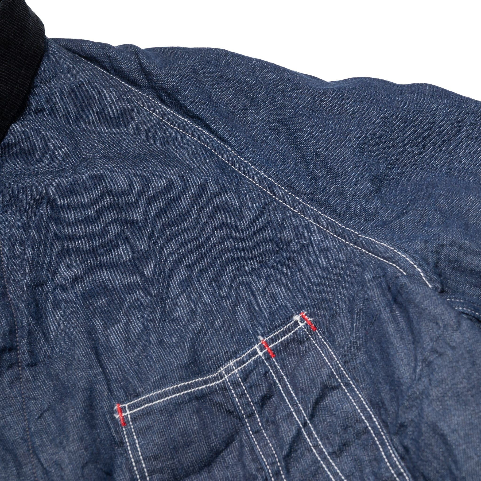 Wool Liner Relax Fit Denim Coverall - One Wash