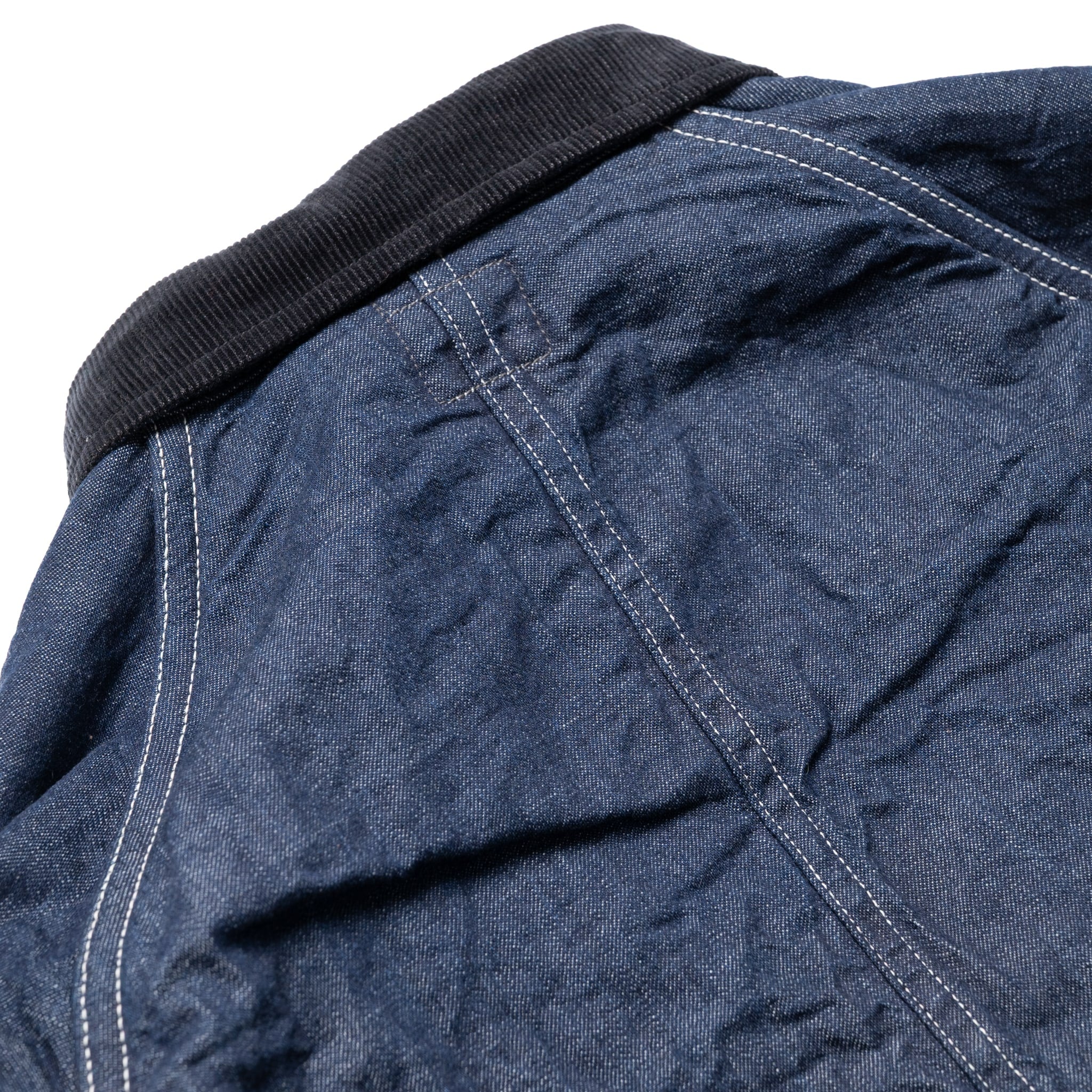 Wool Liner Relax Fit Denim Coverall - One Wash