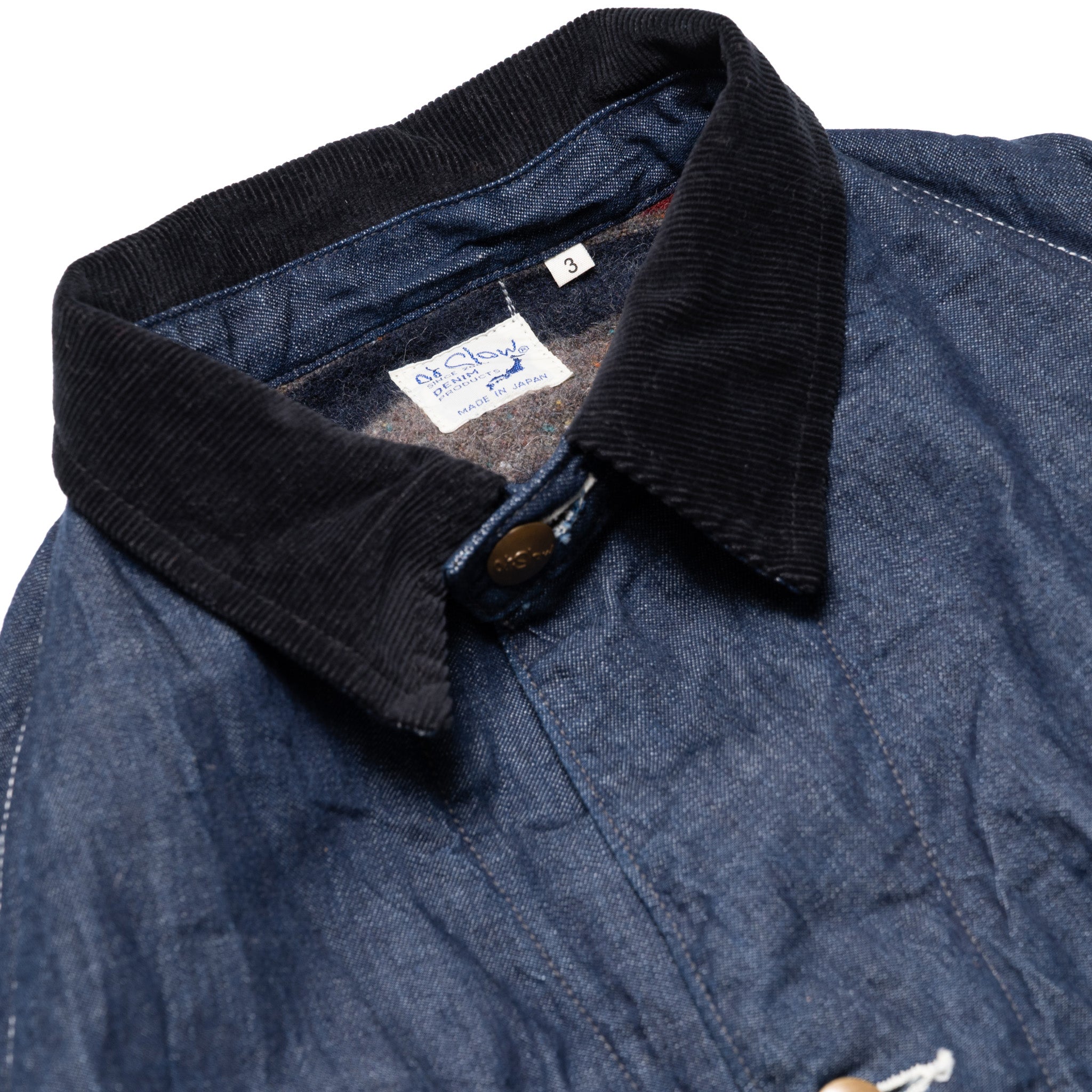 Wool Liner Relax Fit Denim Coverall - One Wash