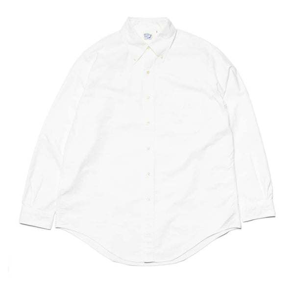 orSlow Standard Oxford White Button Down Shirt White Front