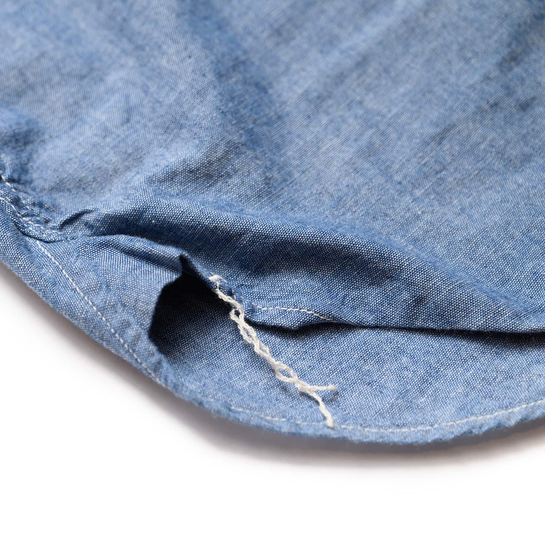 Short Sleeve Chambray Work Shirt - Chambray