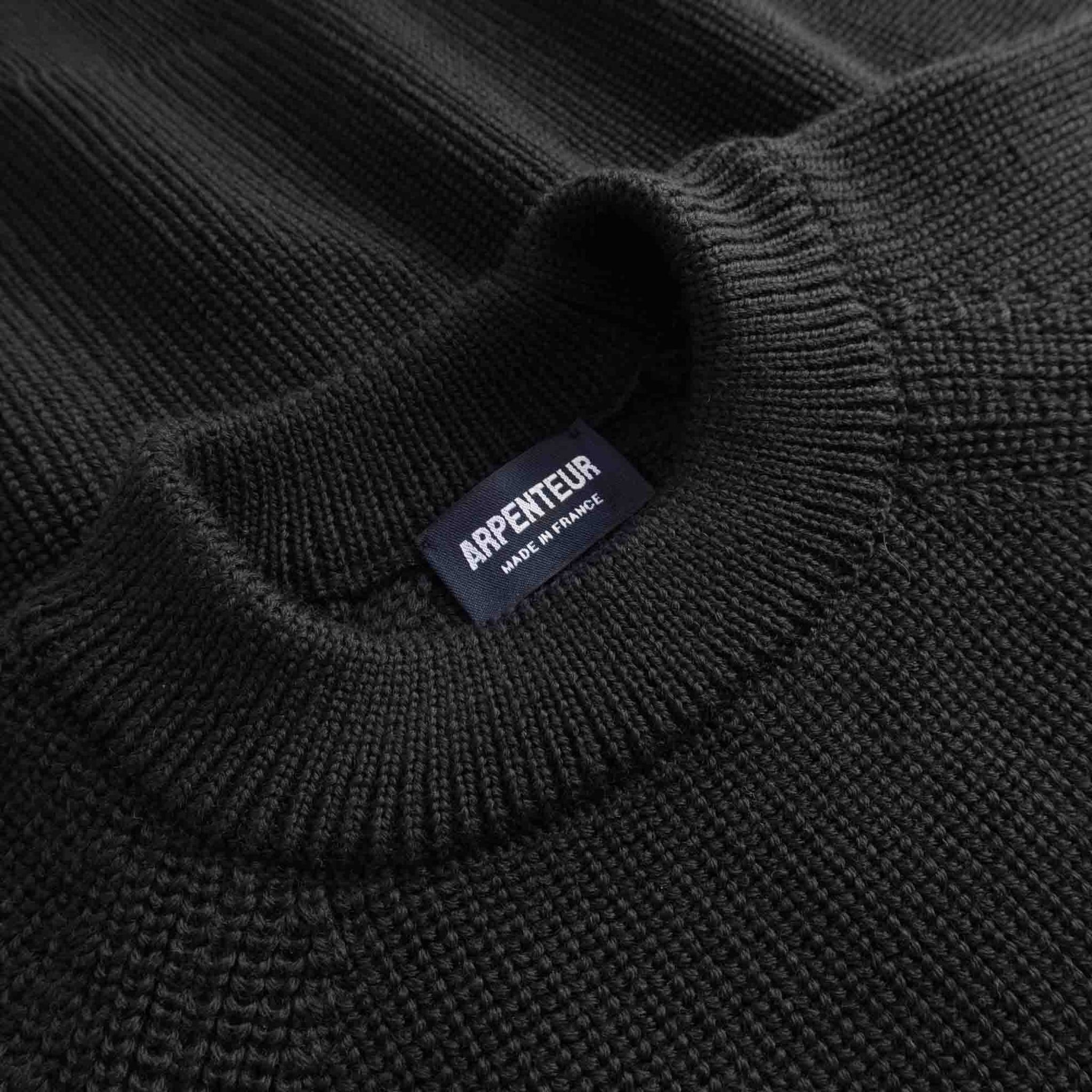 Plano Merino Wool Sweater - Black