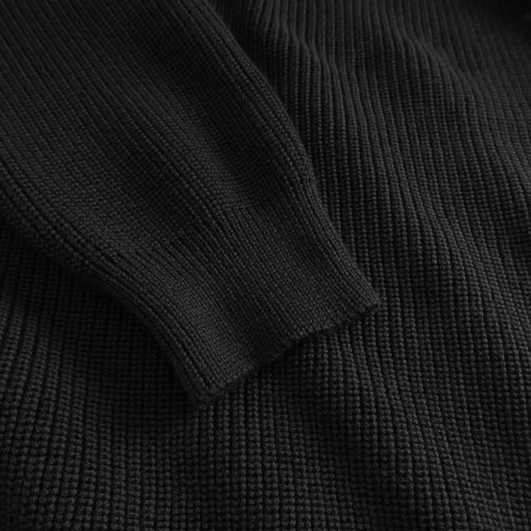 Plano Merino Wool Sweater - Black