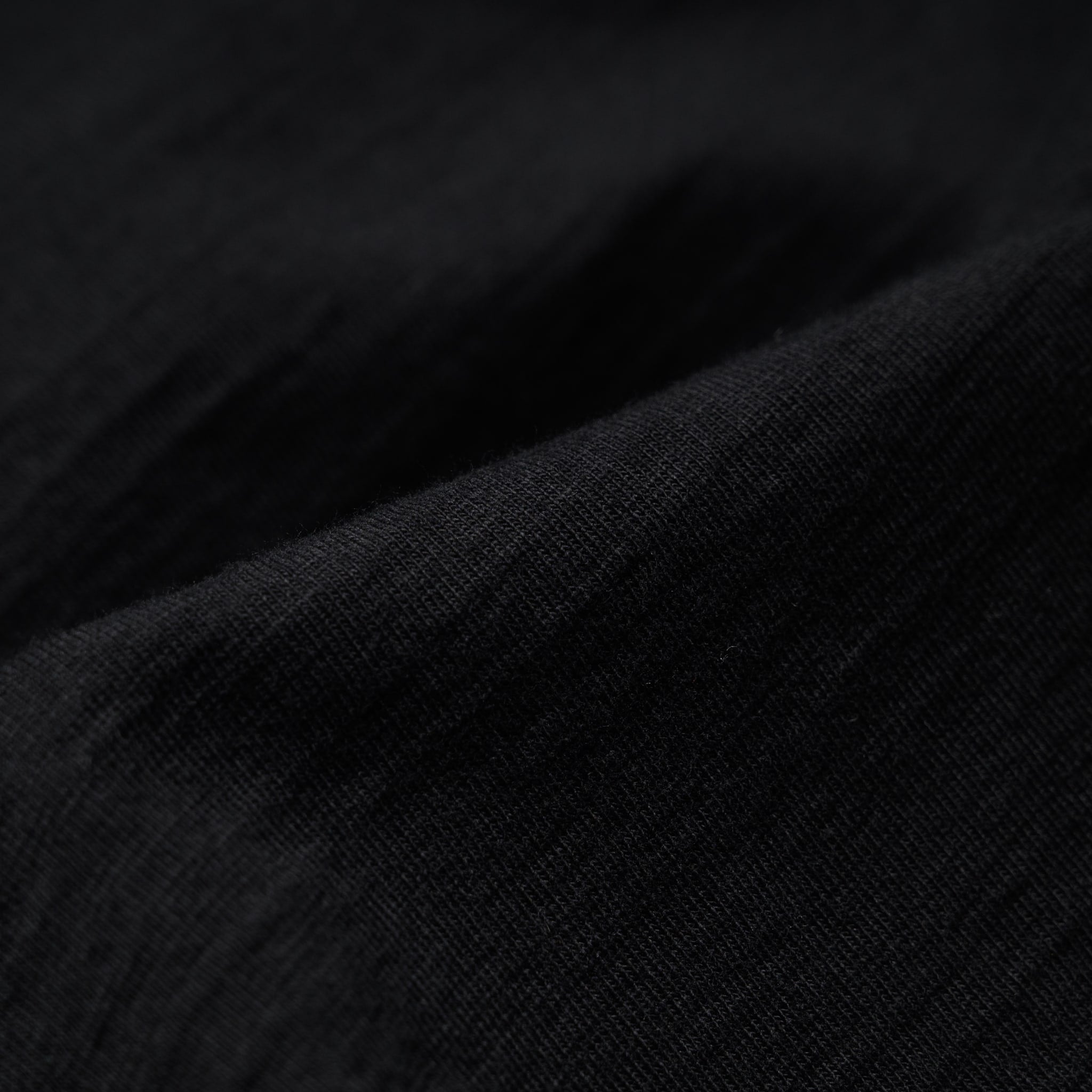 LS-SLB-5011-BK Slub Jersey Long Sleeve - Black