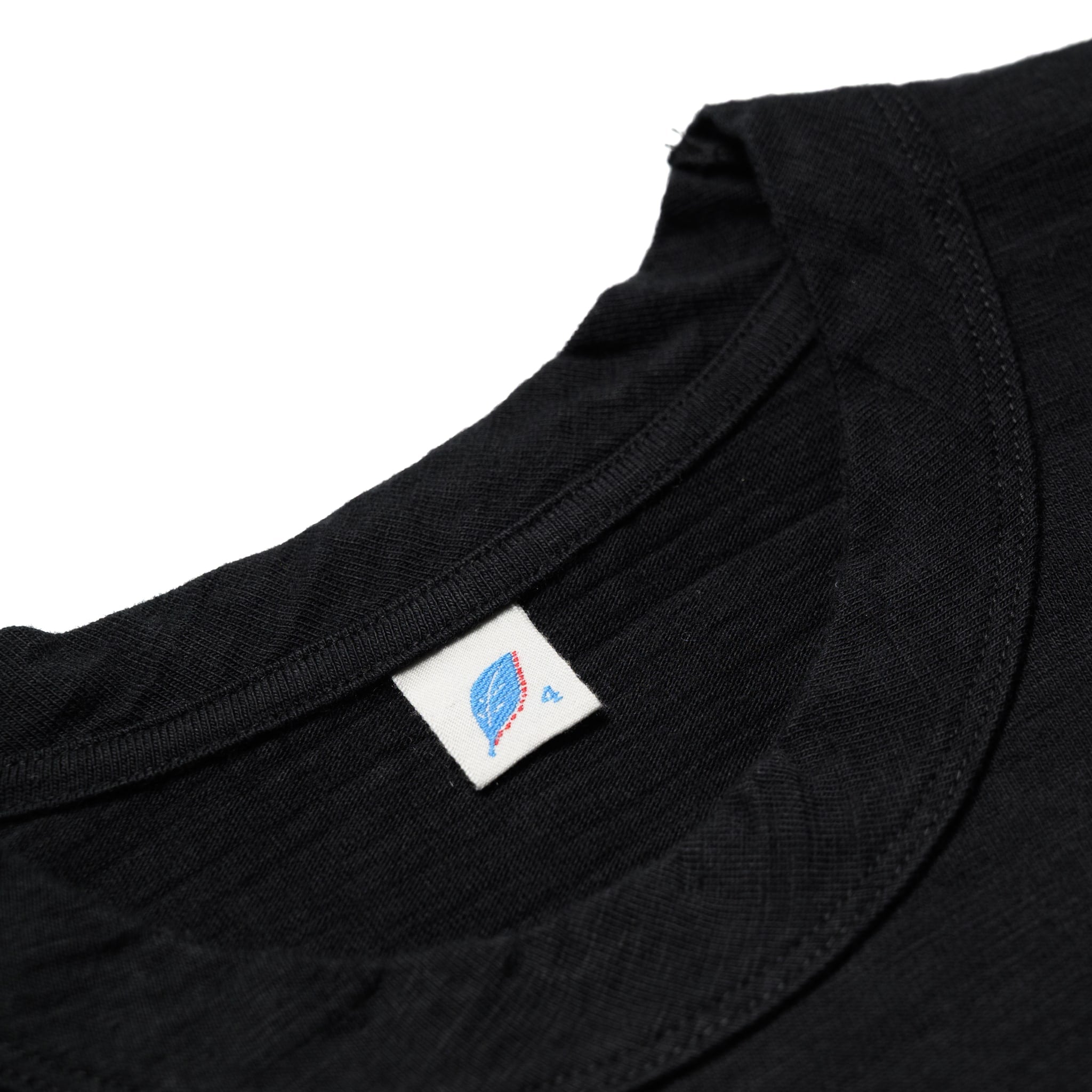 LS-SLB-5011-BK Slub Jersey Long Sleeve - Black
