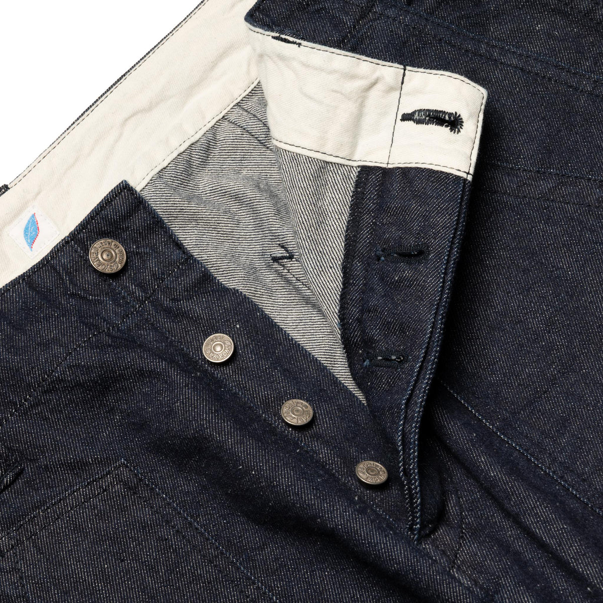 SP-1191-D 10oz Double Pocket Worker Shorts - Dark Indigo