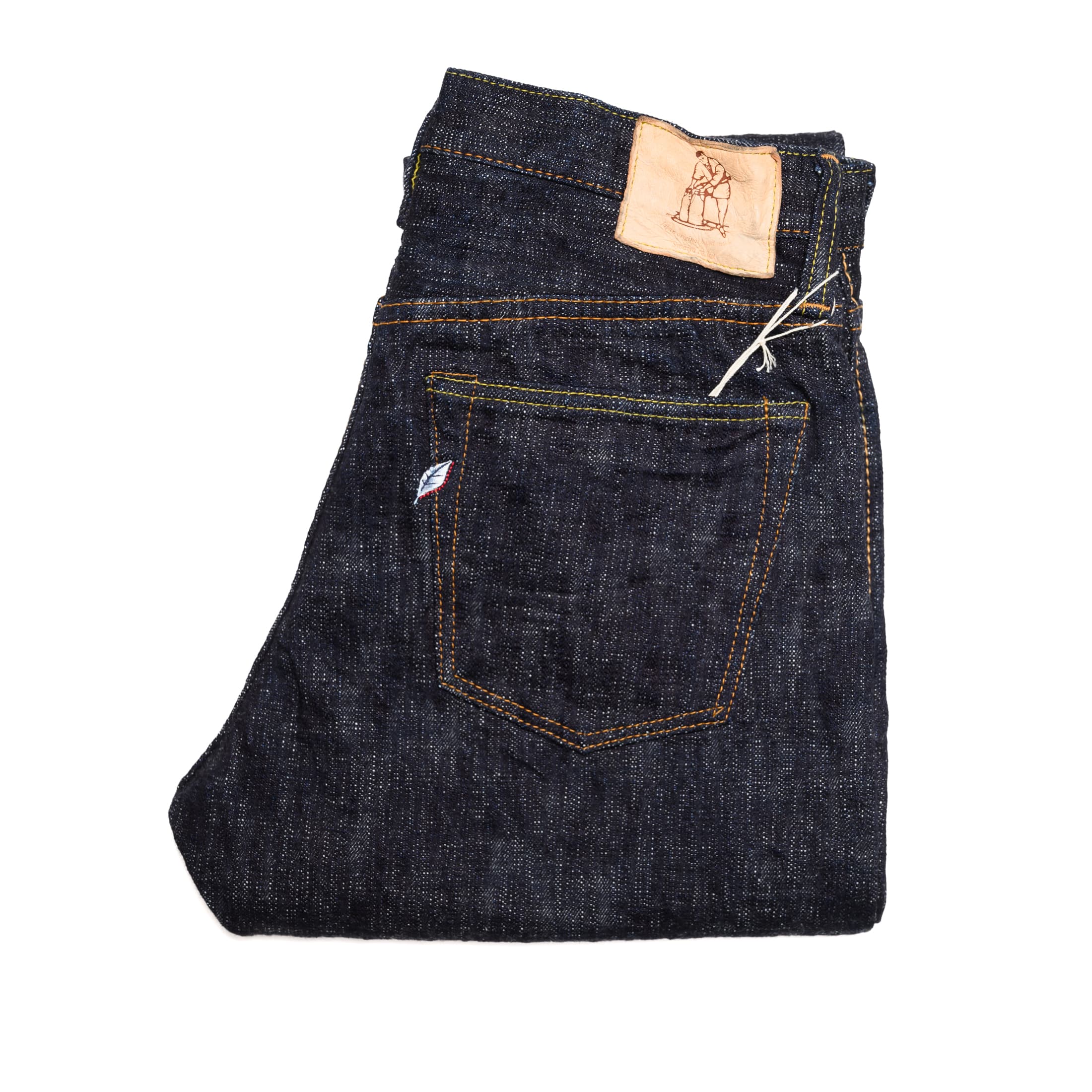 Pure Blue Japan WSB-019 16oz Double Slub Selvedge Denim Relaxed Taper Indigo