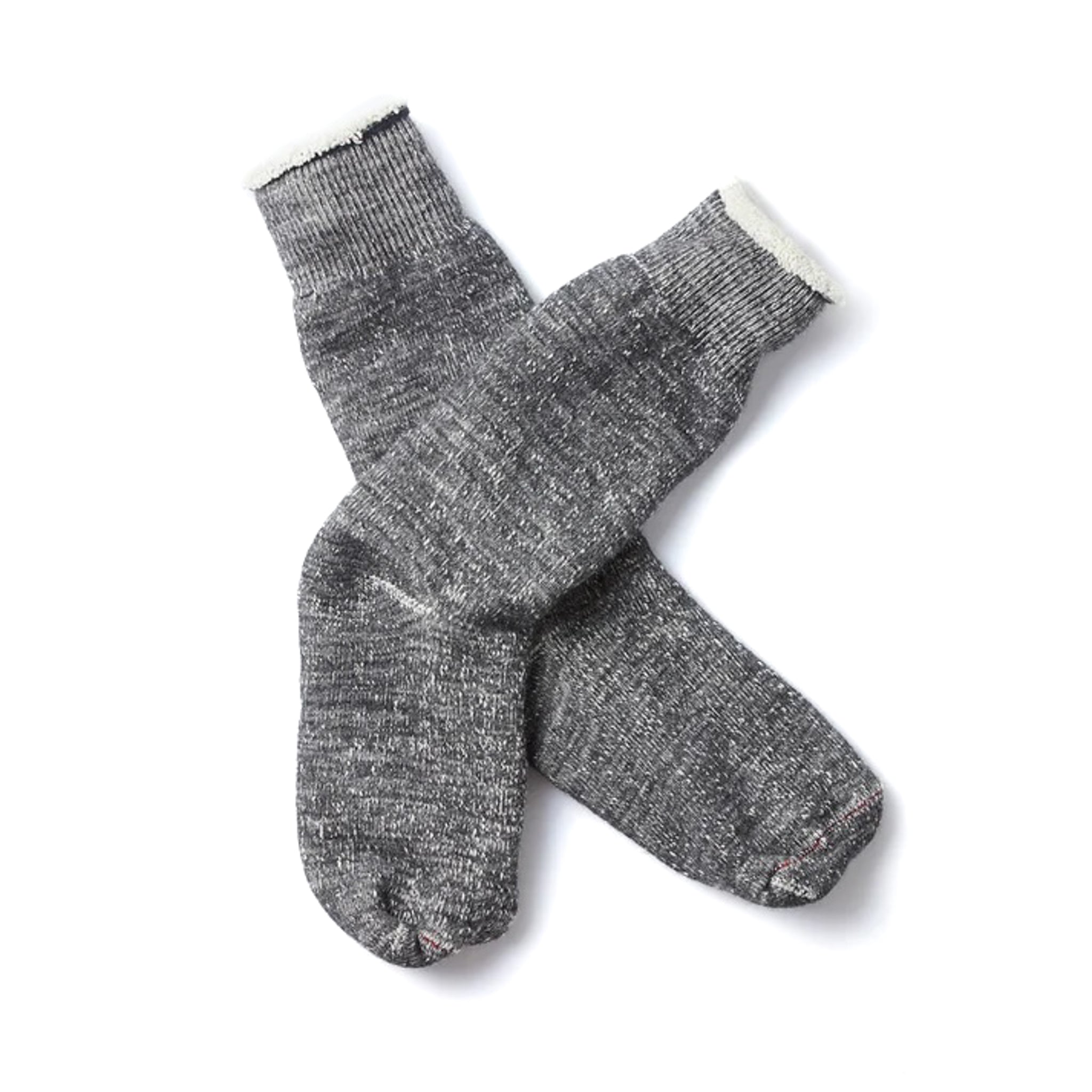 R1001 Double Face Crew - Charcoal