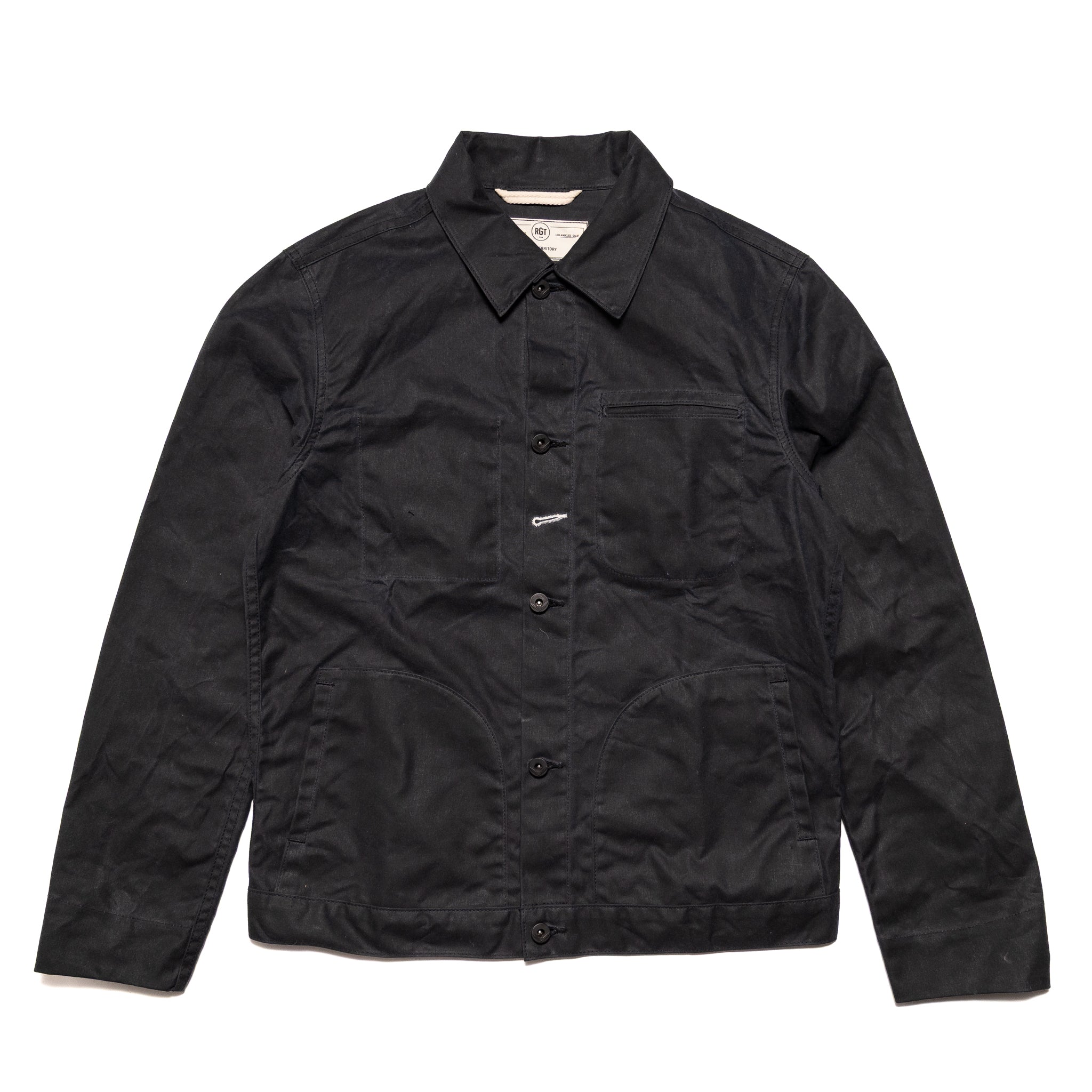 Ridgeline Supply Jacket - Black Waxed