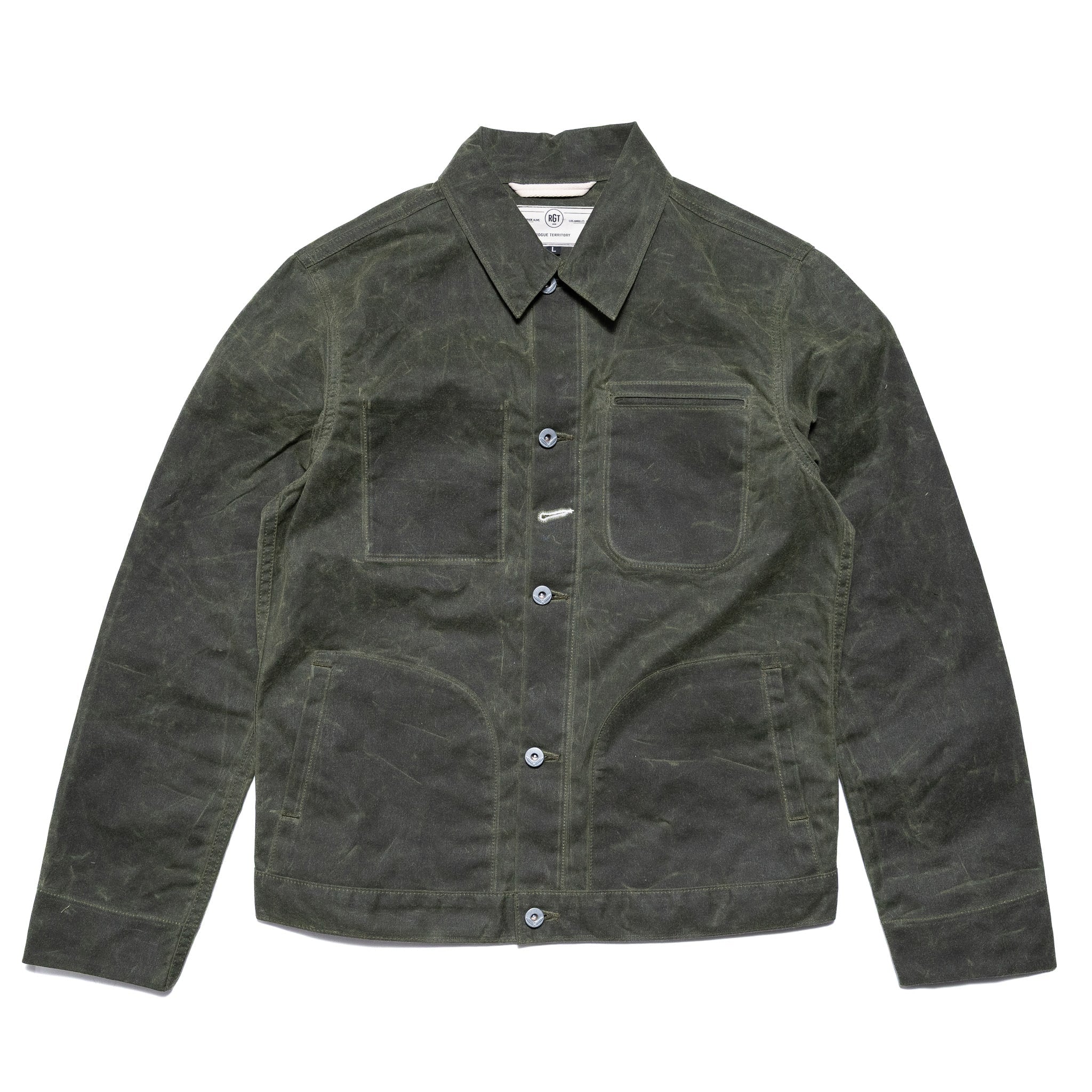 Ridgeline Supply Jacket - Waxed Olive
