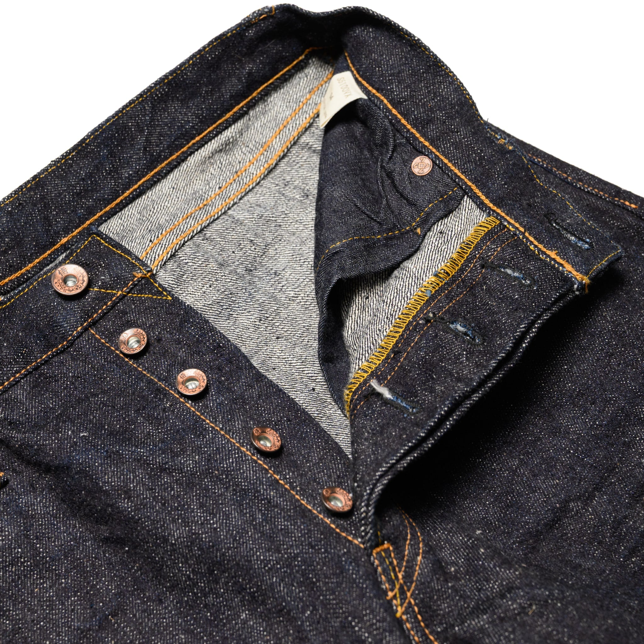 S5100VX Model Zero+ 17oz Selvedge Denim High Rise Straight Fit