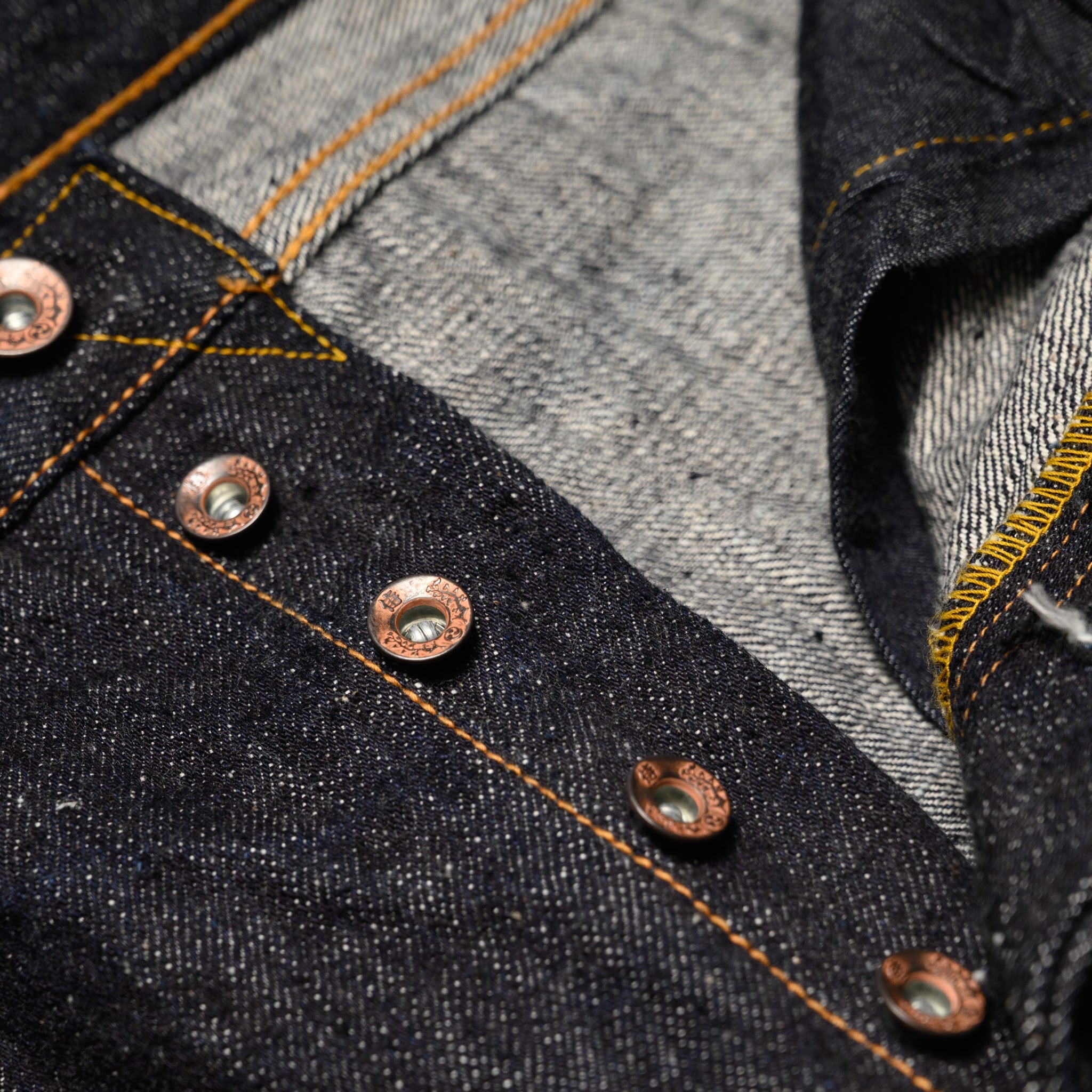 S5100VX Model Zero+ 17oz Selvedge Denim High Rise Straight Fit