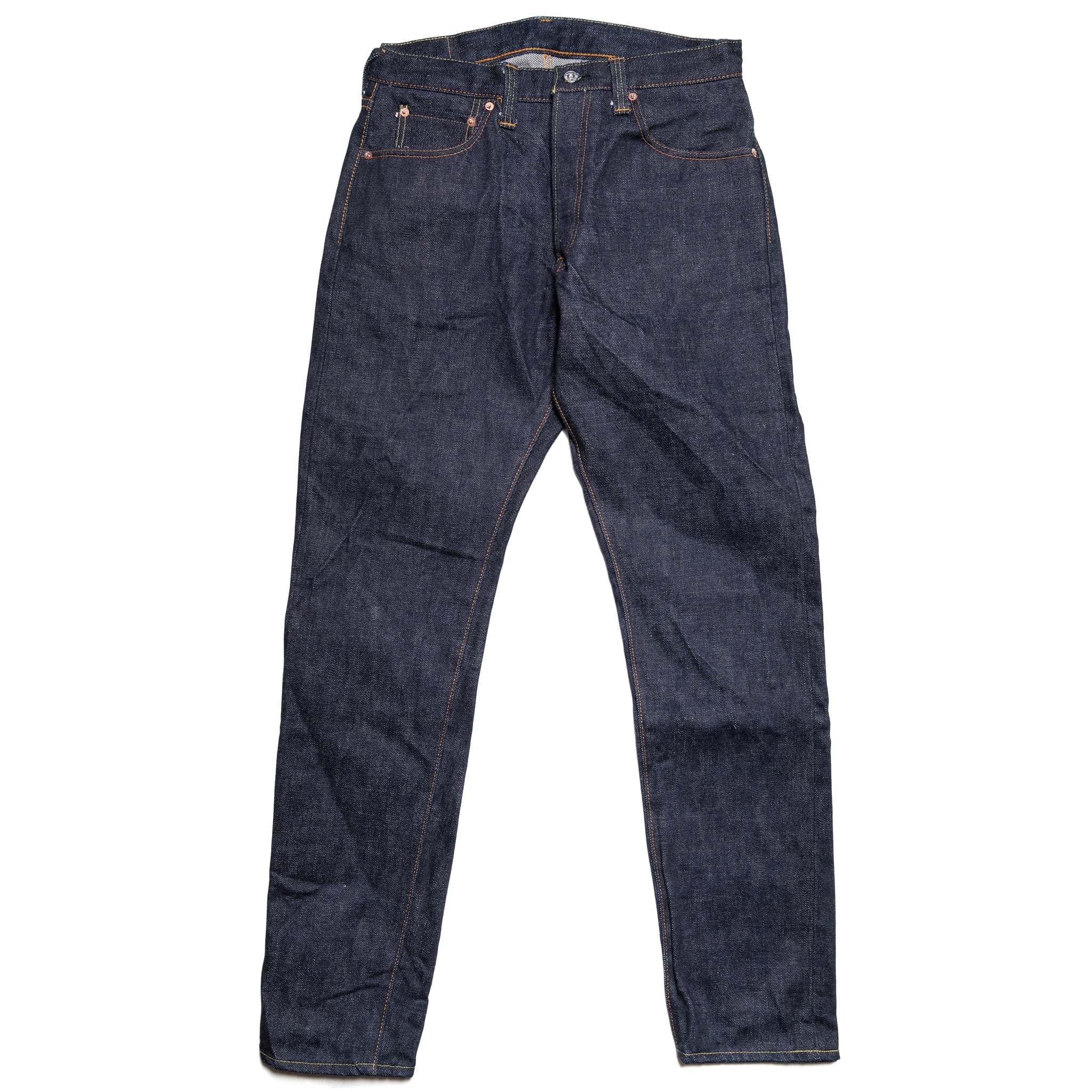S520XX21oz "Cho-Kiwami" 21oz Selvedge Denim Mid-Rise Relax Tapered Indigo