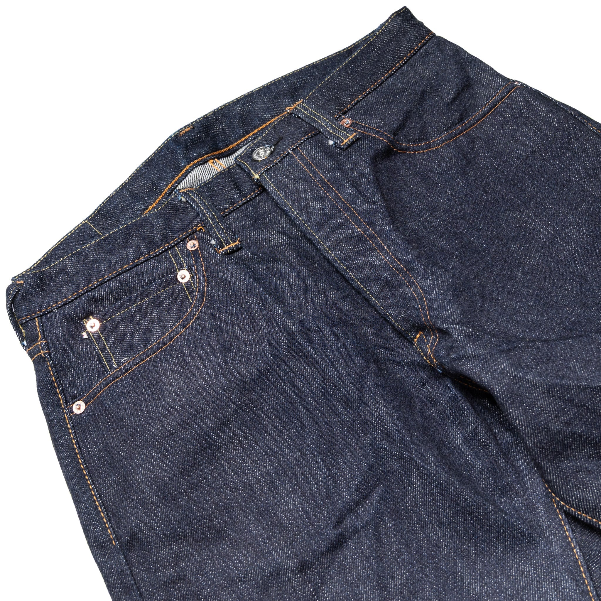 S520XX21oz "Cho-Kiwami" 21oz Selvedge Denim Mid-Rise Relax Tapered Indigo