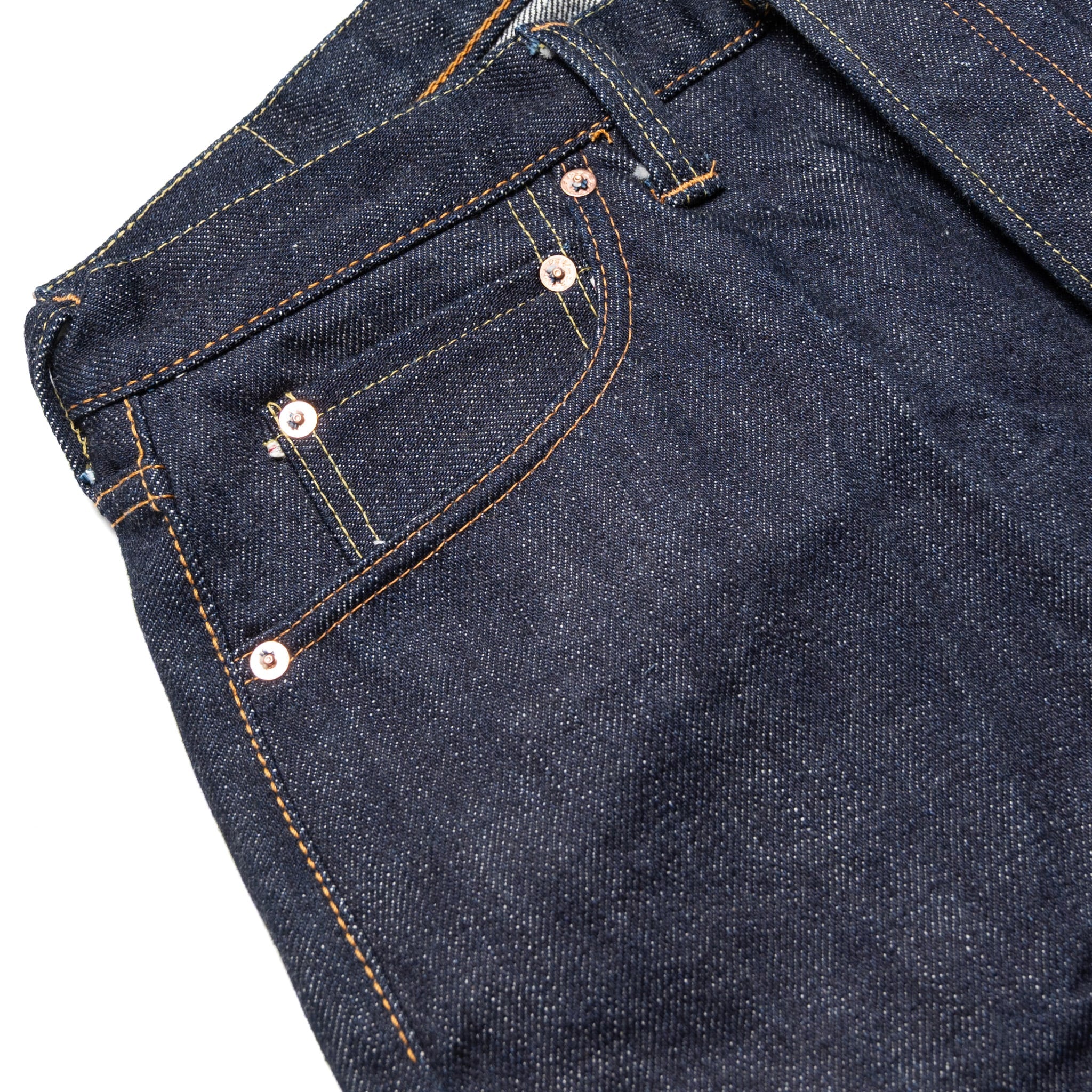 S520XX21oz "Cho-Kiwami" 21oz Selvedge Denim Mid-Rise Relax Tapered Indigo