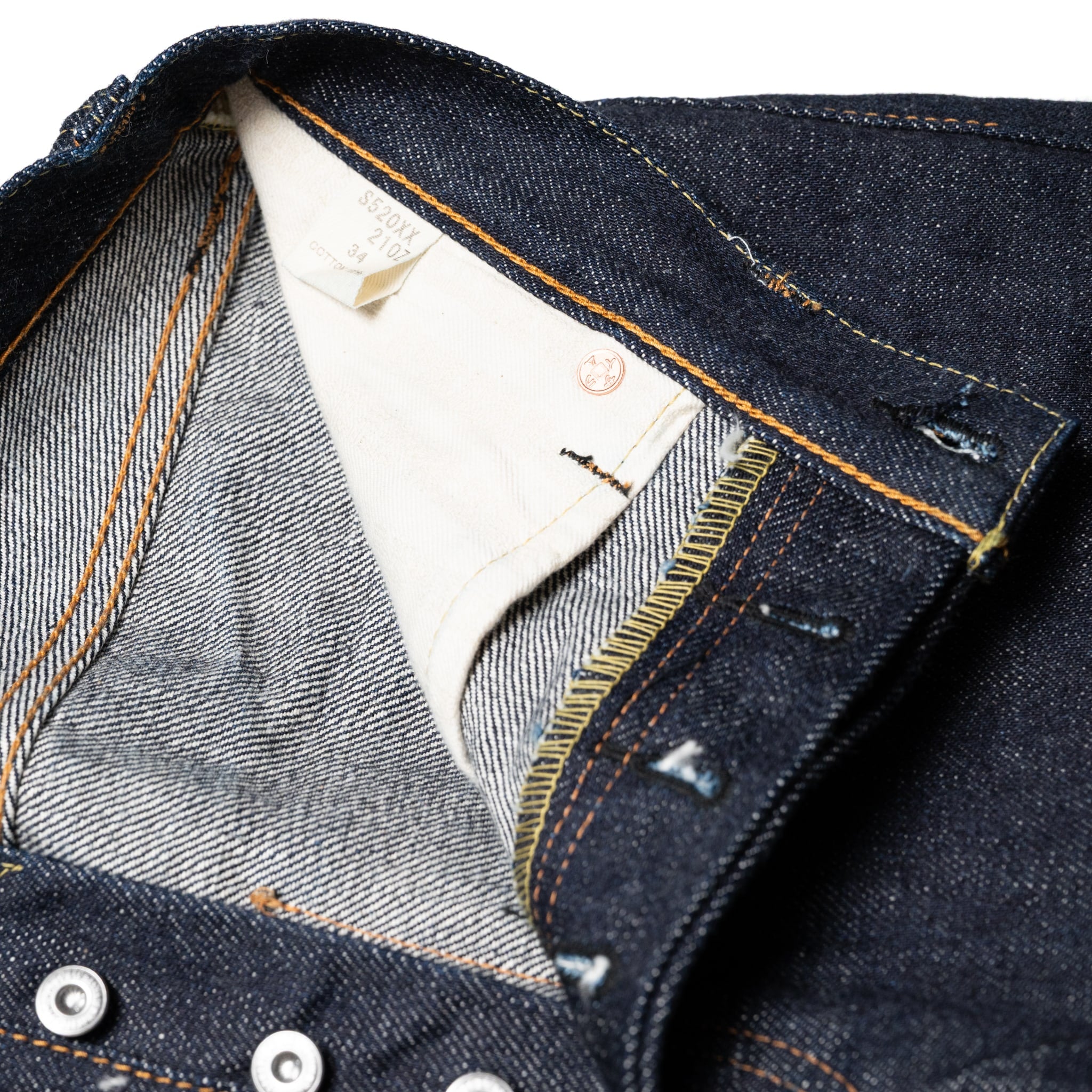 S520XX21oz "Cho-Kiwami" 21oz Selvedge Denim Mid-Rise Relax Tapered Indigo