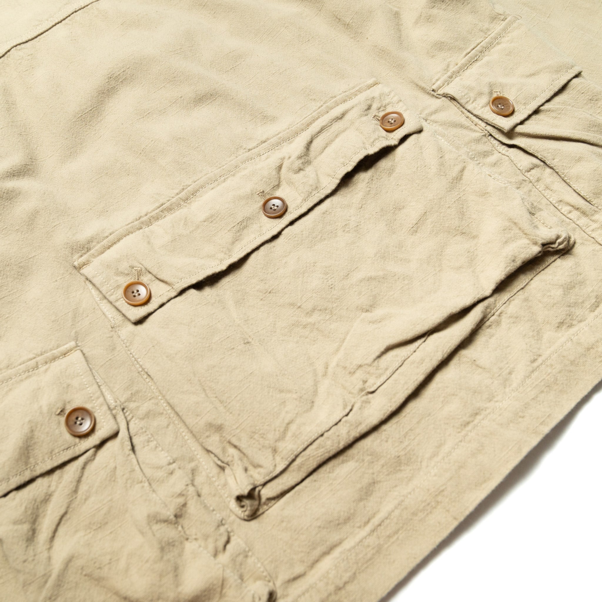 SJCDJ25-AT Tropical Weather Dobby Cardigan - Beige