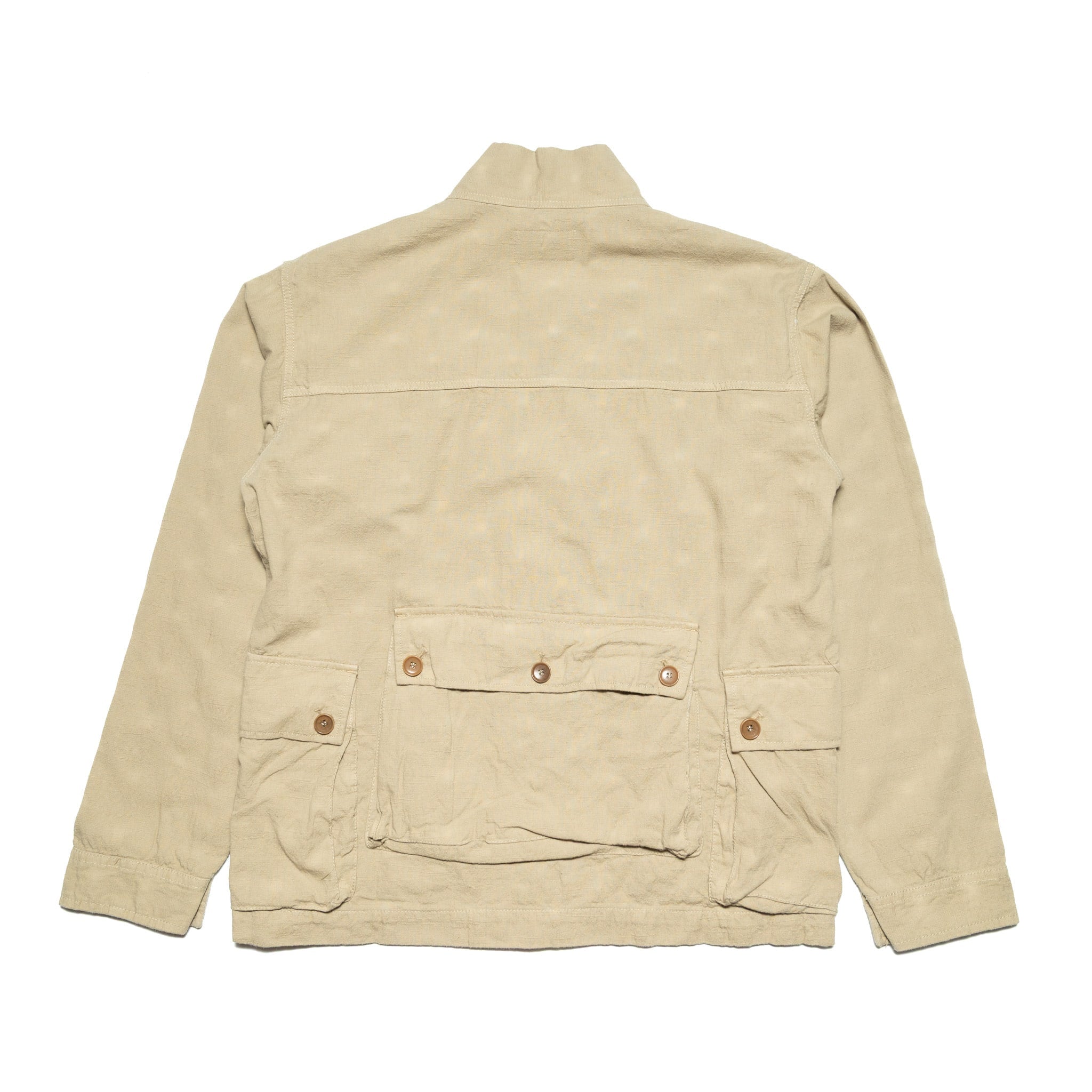 SJCDJ25-AT Tropical Weather Dobby Cardigan - Beige