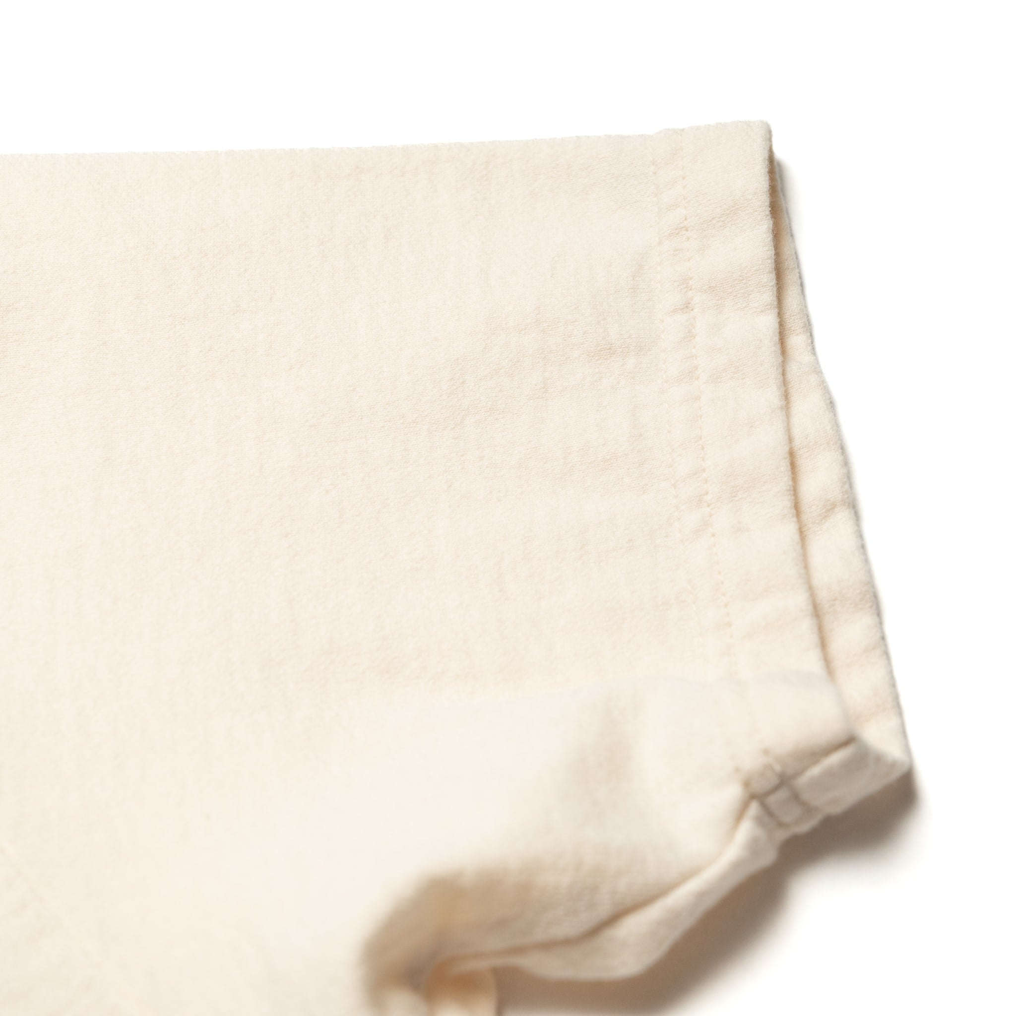 SJST-RIM Inlay Loopwheel T-Shirt - Ivory
