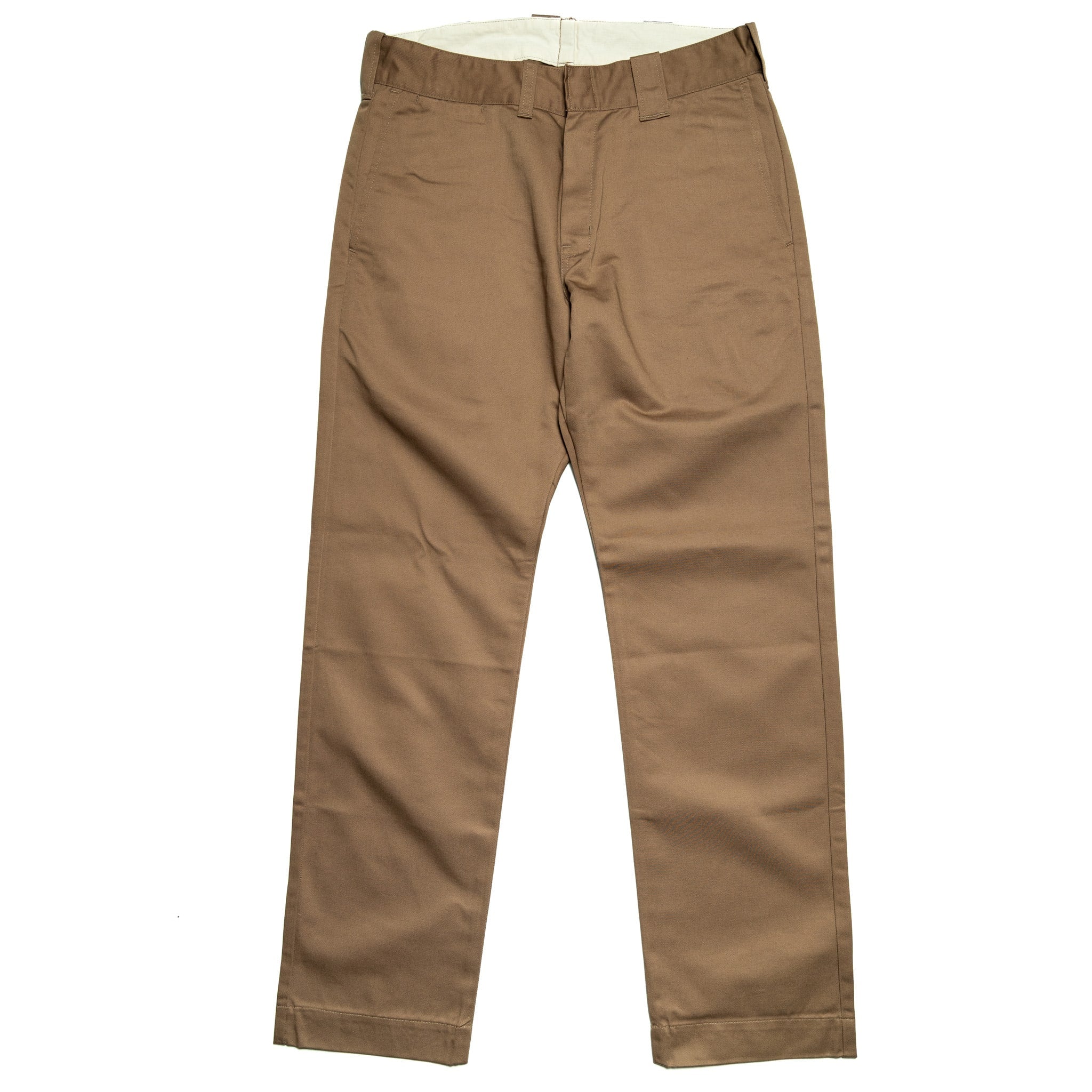 SWC500WP-CE T/C Twill Trousers - Mid Rise Slim Straight - Beige