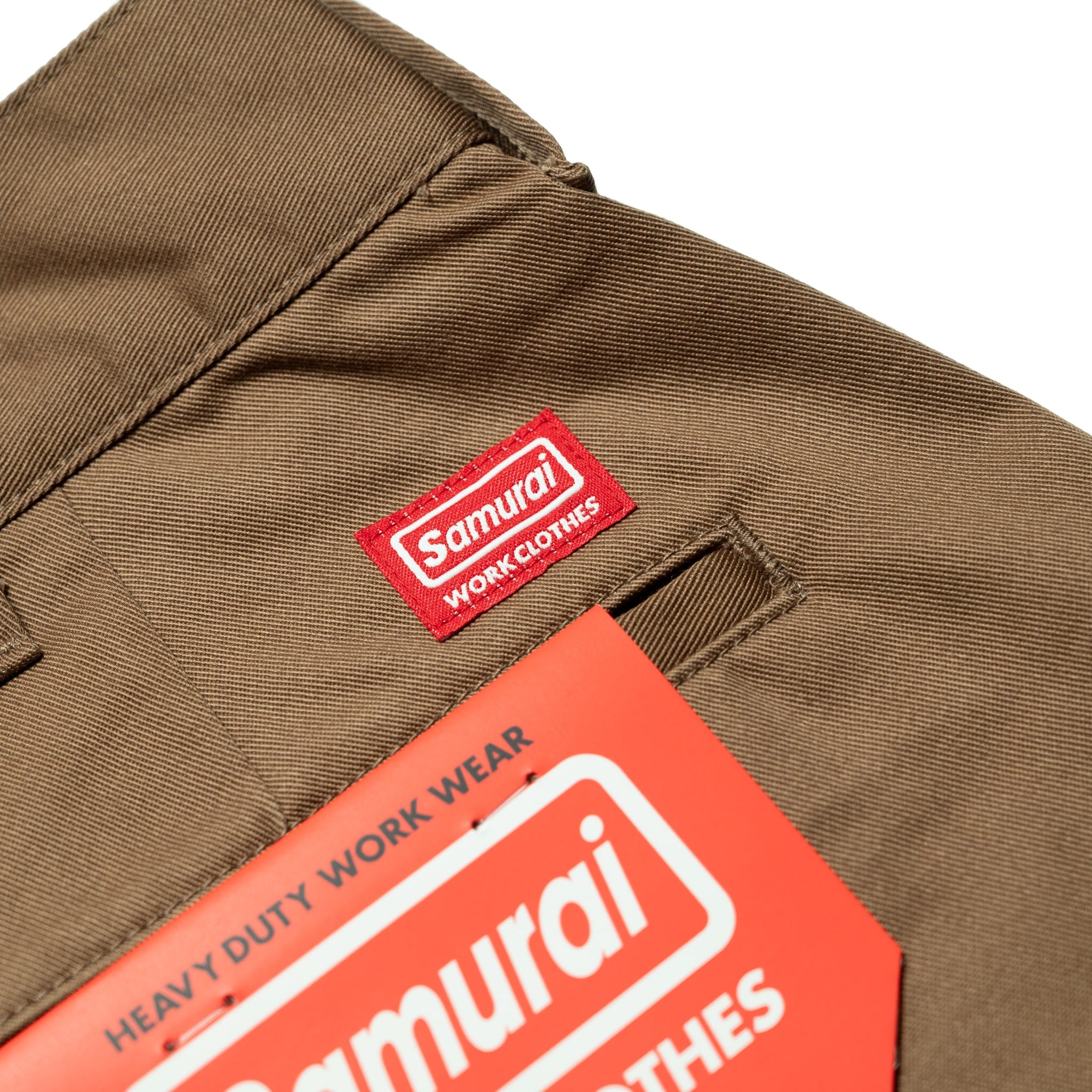 SWC500WP-CE T/C Twill Trousers - Mid Rise Slim Straight - Beige