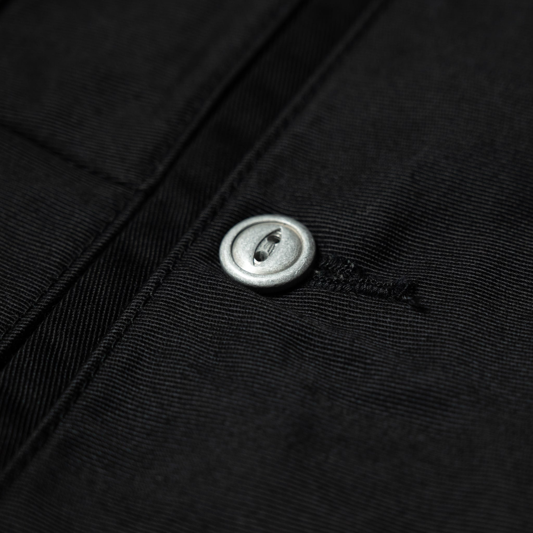 SWC500WP-CE T/C Twill Trousers - Mid Rise Slim Straight - Black
