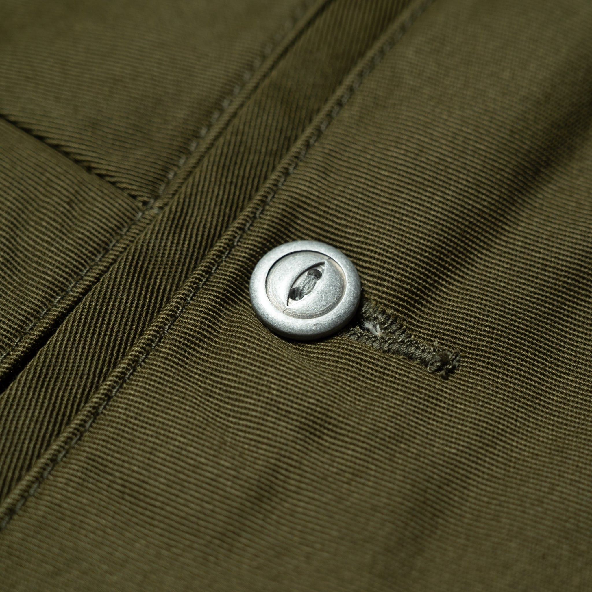 SWC500WP-CE T/C Twill Trousers - Mid Rise Slim Straight - Olive