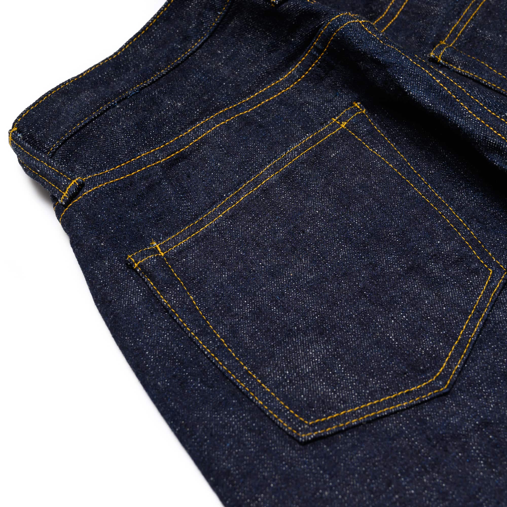 S3000VXII Model "Zero" 17oz Selvedge Denim Relaxed Straight Rear Pocket