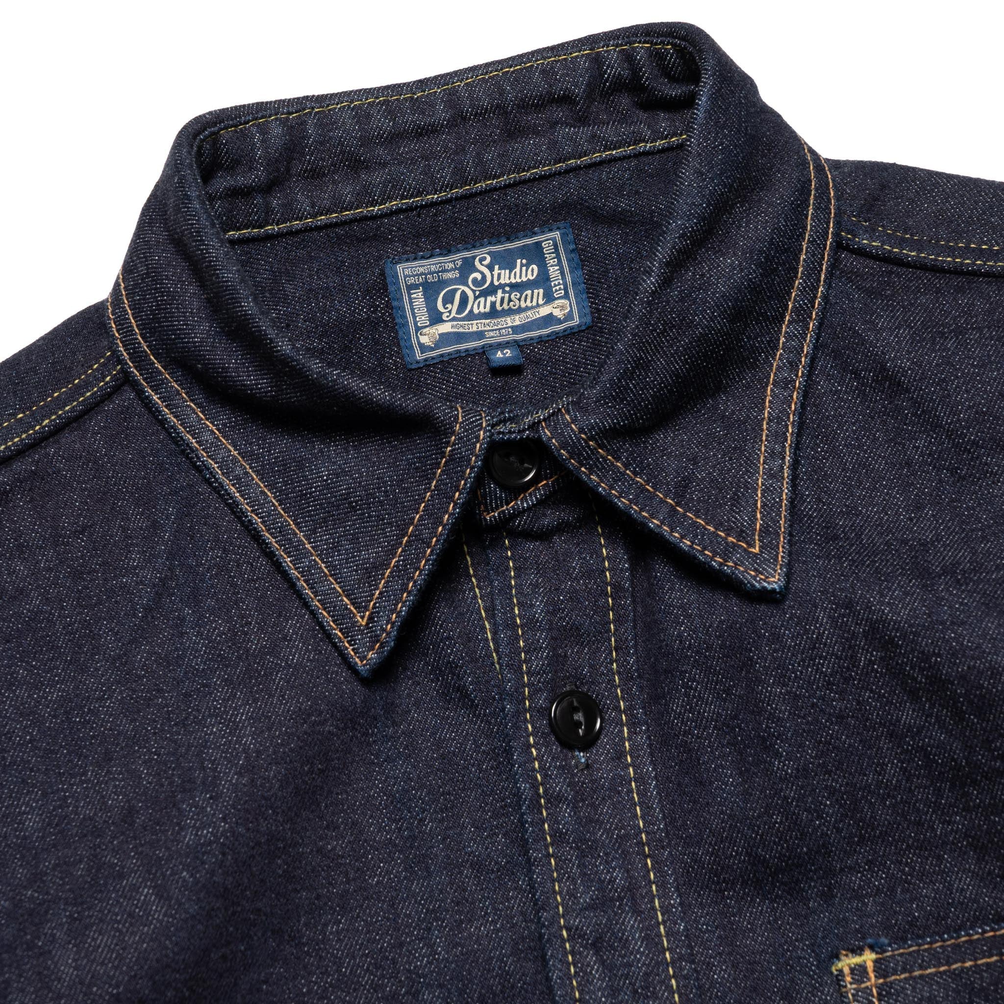 D5335s 14oz Selvedge Denim Work Shirt