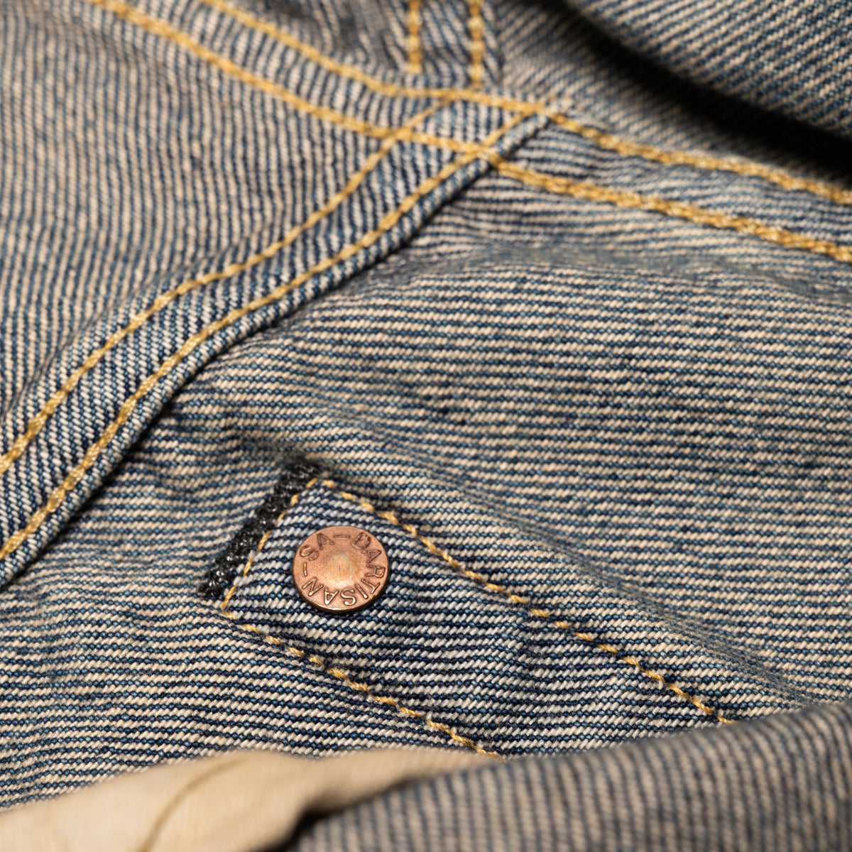 D1844UW 1950s Wash 12.5oz Selvedge Denim Regular Straight