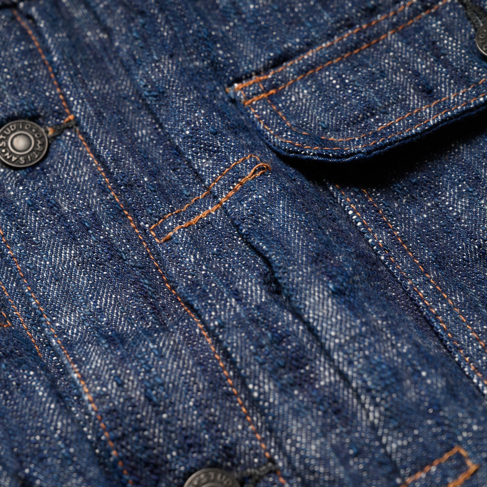 D4603 "Sou-Ai" 15oz Twin Indigo Selvedge Denim Type II Jacket