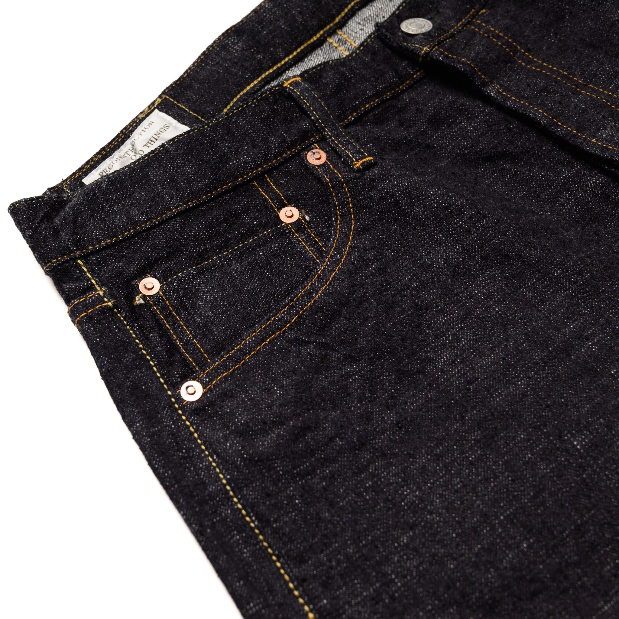SD-1008 Slubby GL3 15oz Selvedge Denim Relax Tapered