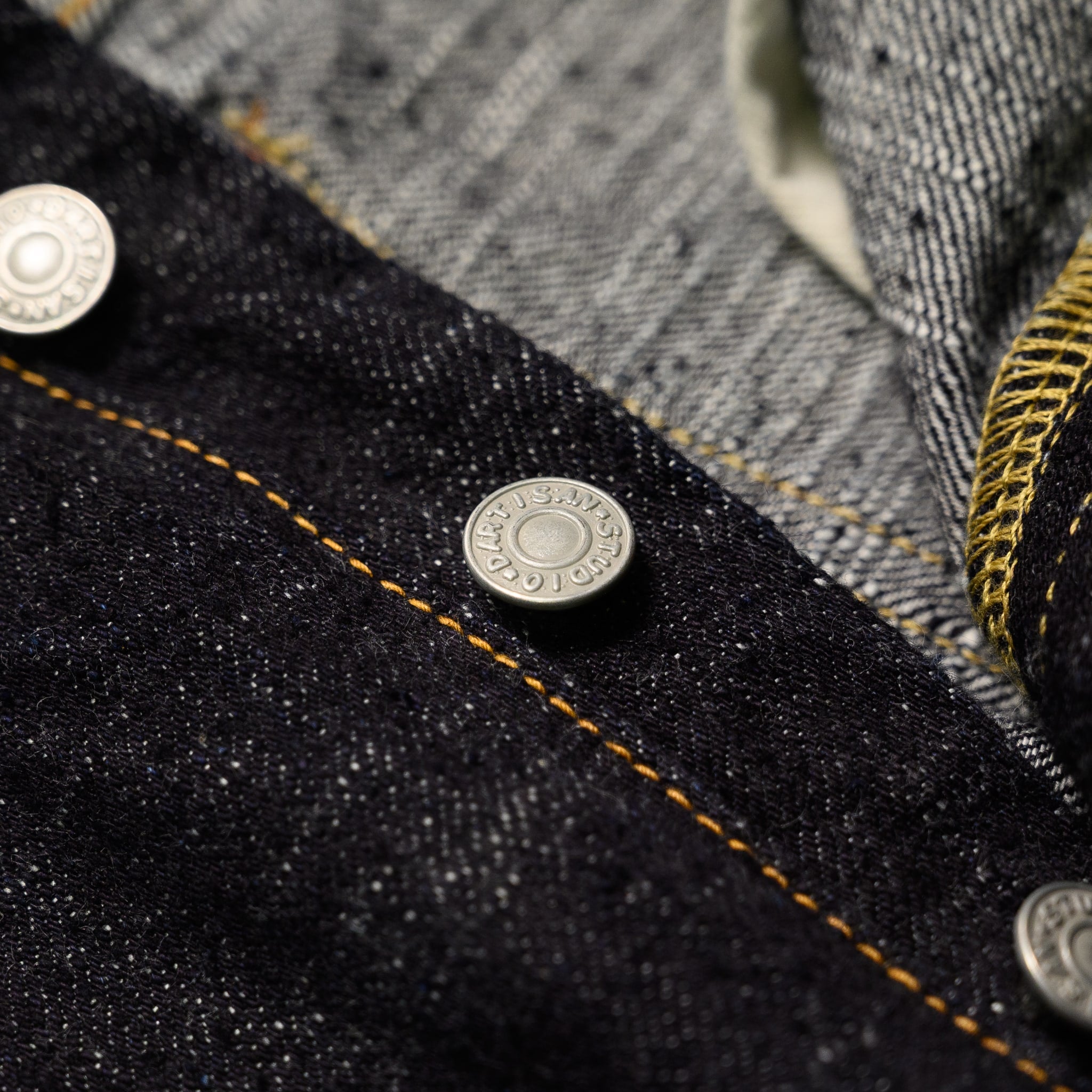 SD-1008 Slubby GL3 15oz Selvedge Denim Relax Tapered